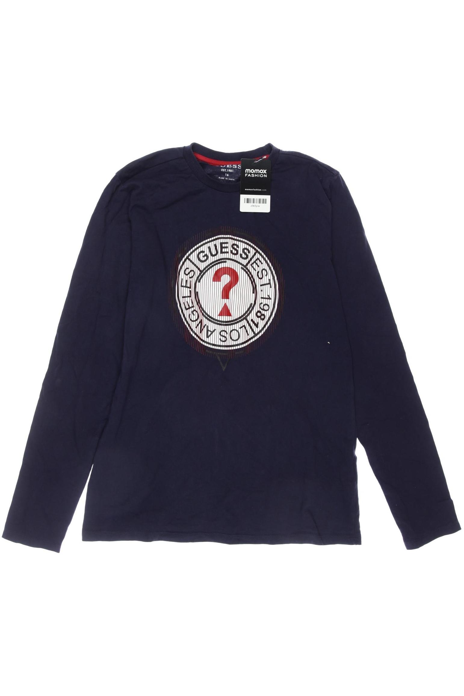 

Guess Herren Langarmshirt, marineblau, Gr. 176