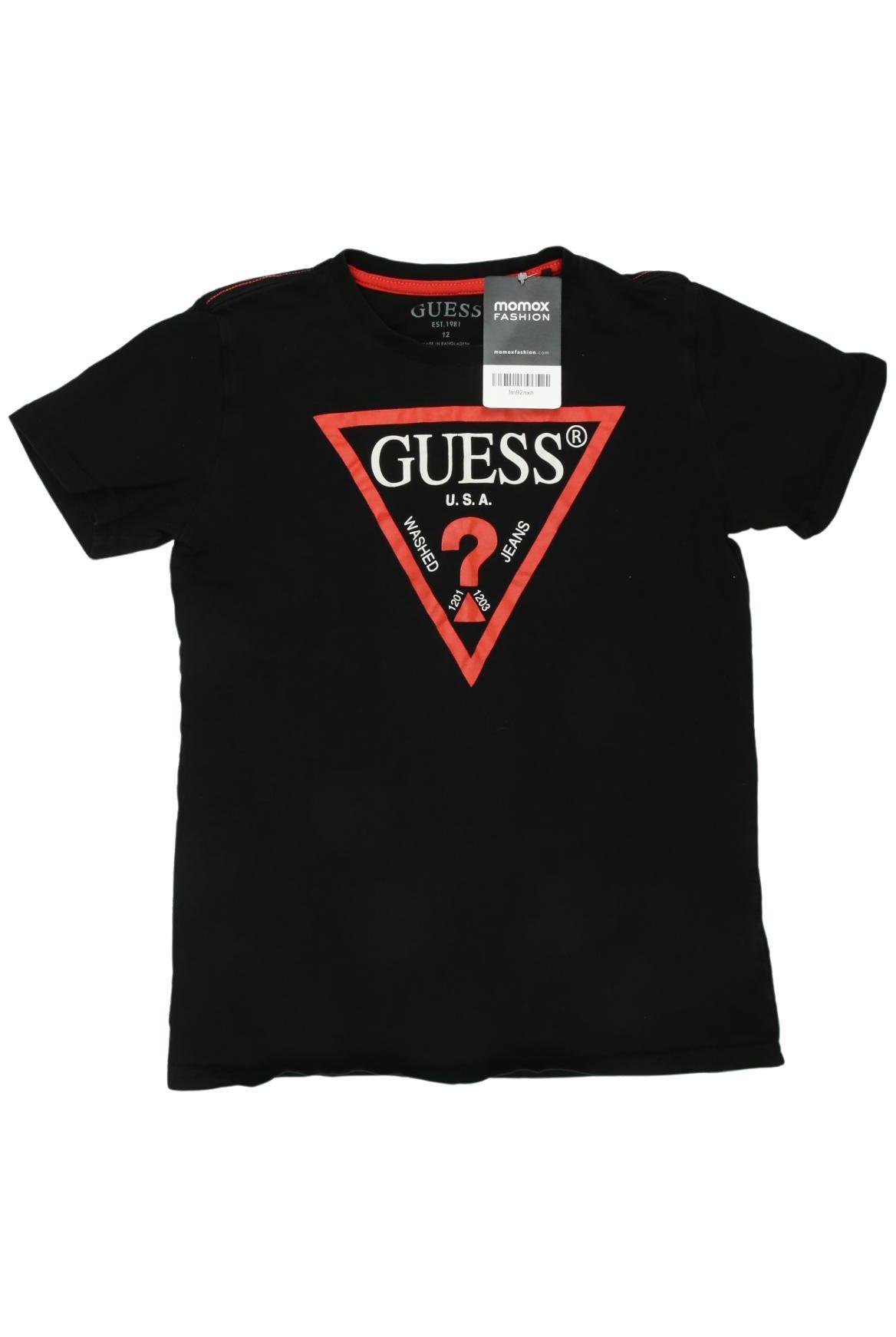 

Guess Herren T-Shirt, schwarz, Gr. 152