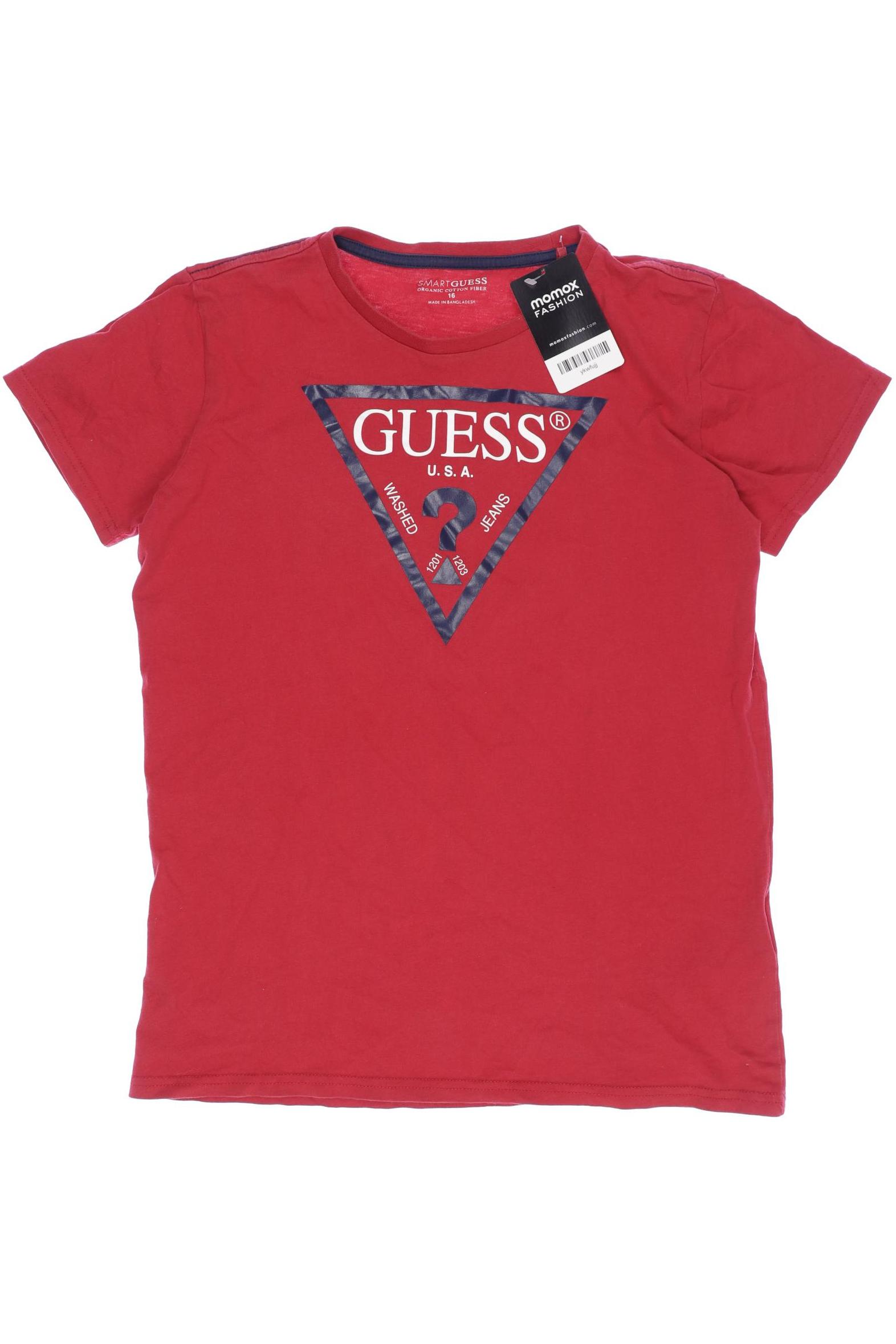 

Guess Herren T-Shirt, rot, Gr. 176
