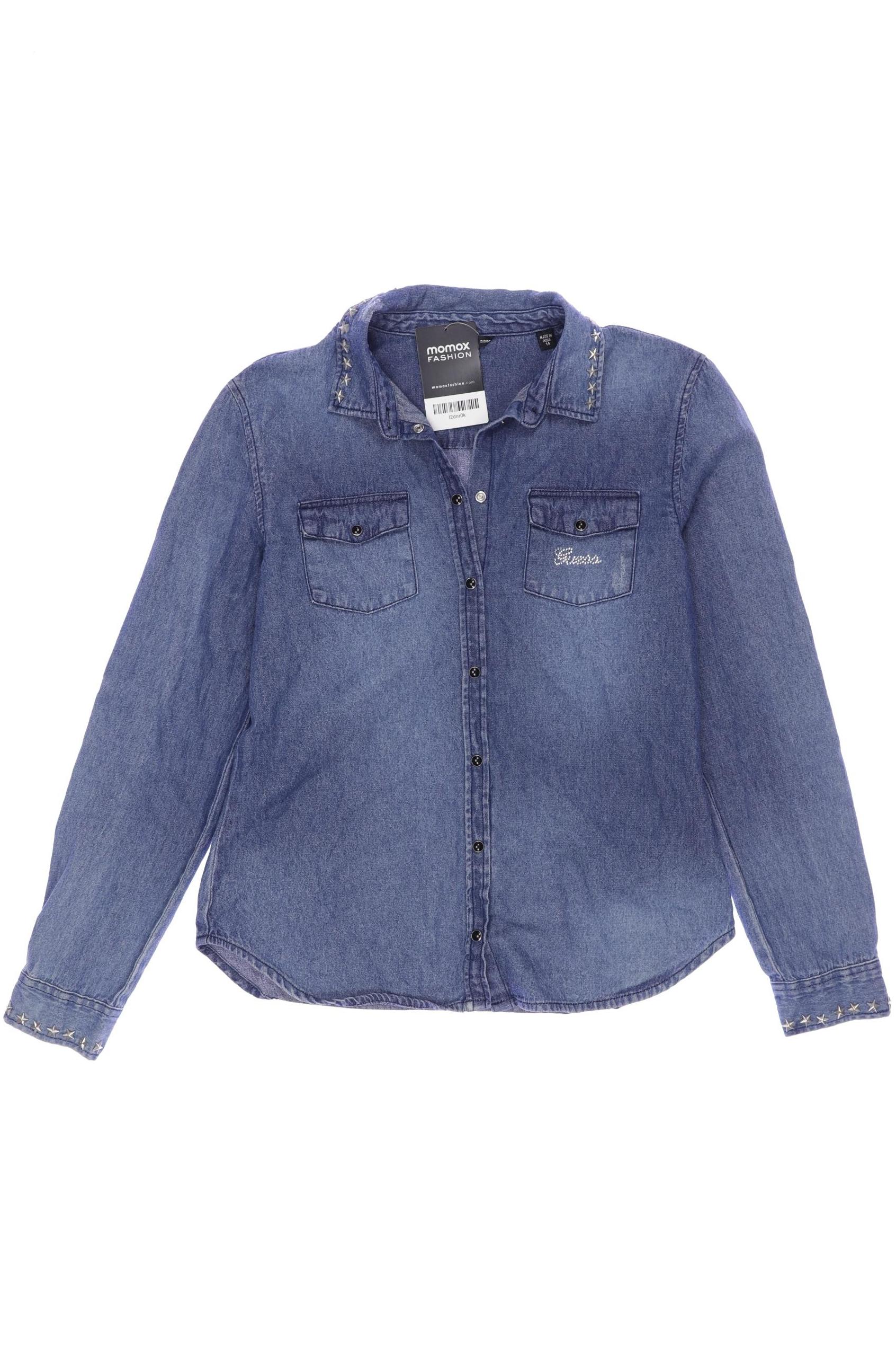 

Guess Damen Bluse, blau, Gr. 14