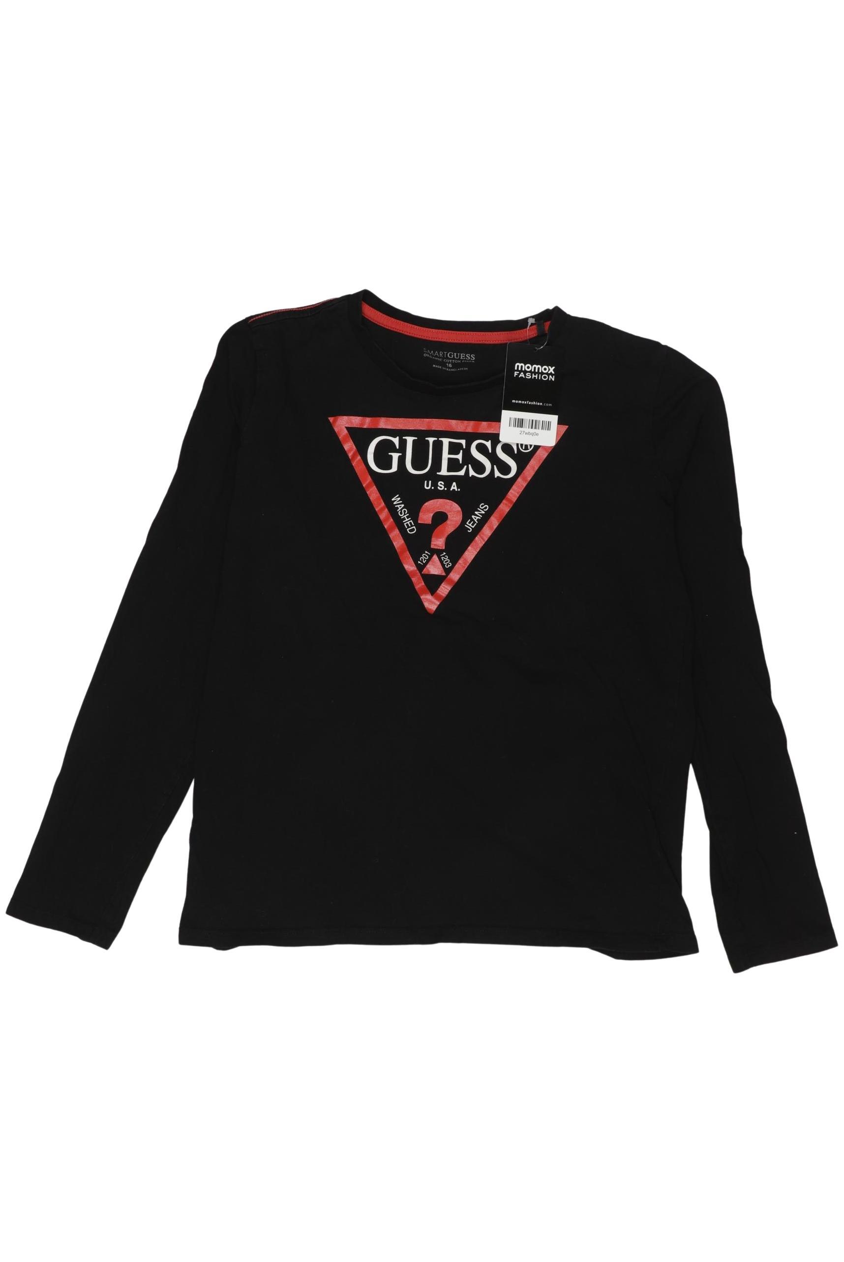 

Guess Damen Langarmshirt, schwarz, Gr. 16