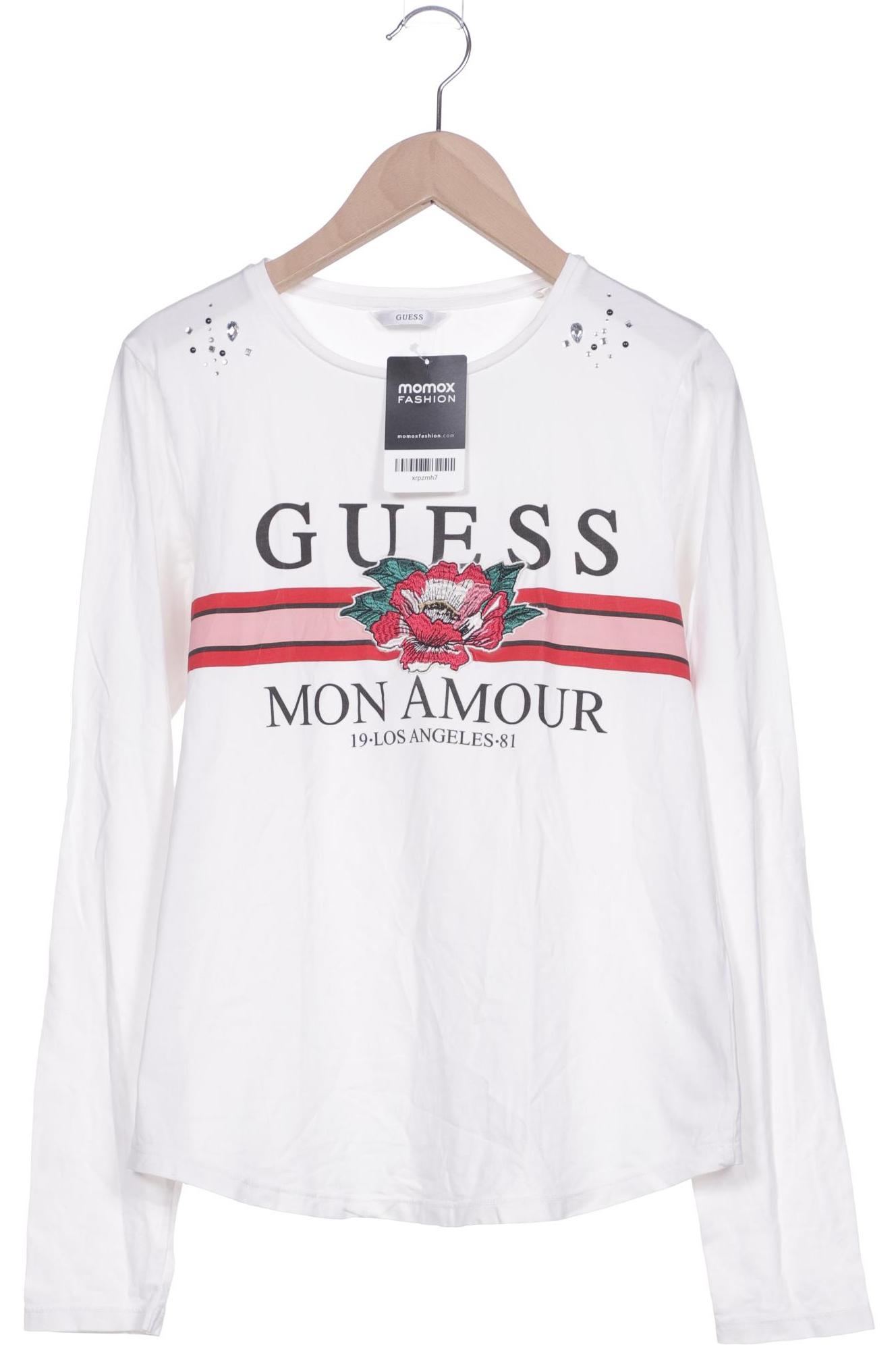 

Guess Damen Langarmshirt, weiß, Gr. 176