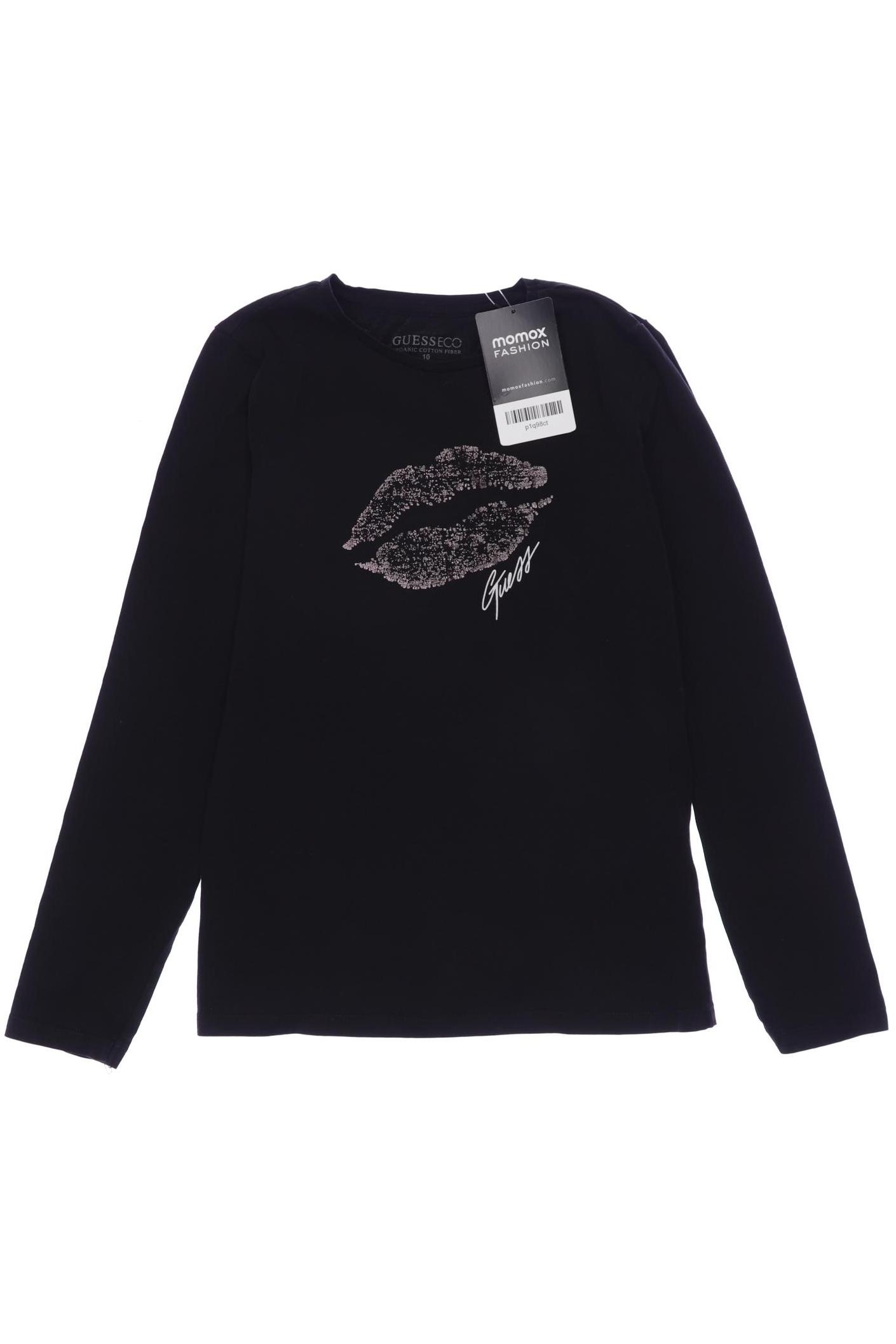

Guess Damen Langarmshirt, schwarz, Gr. 10