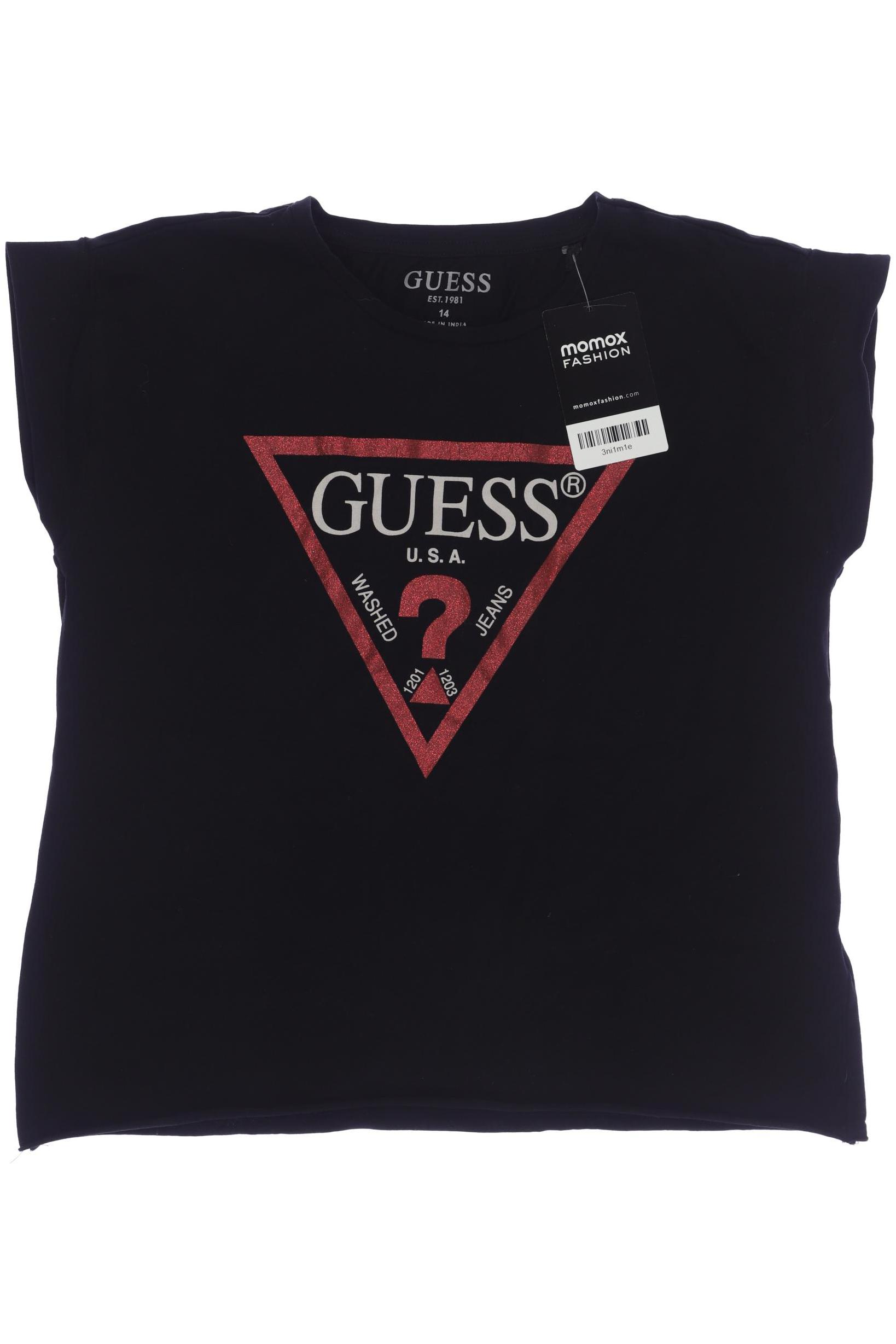 

GUESS Mädchen T-Shirt, schwarz