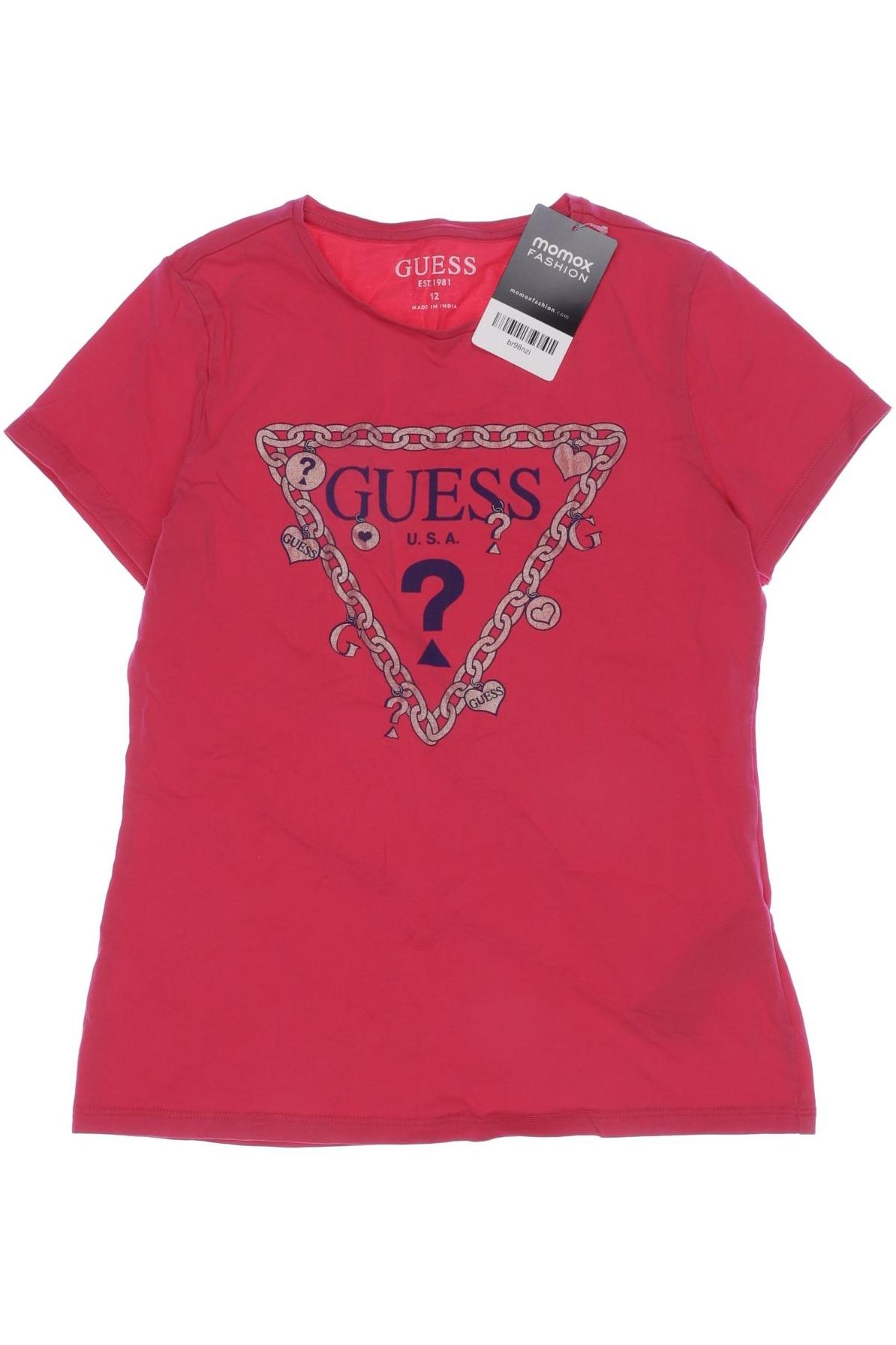 

Guess Damen T-Shirt, pink, Gr. 12