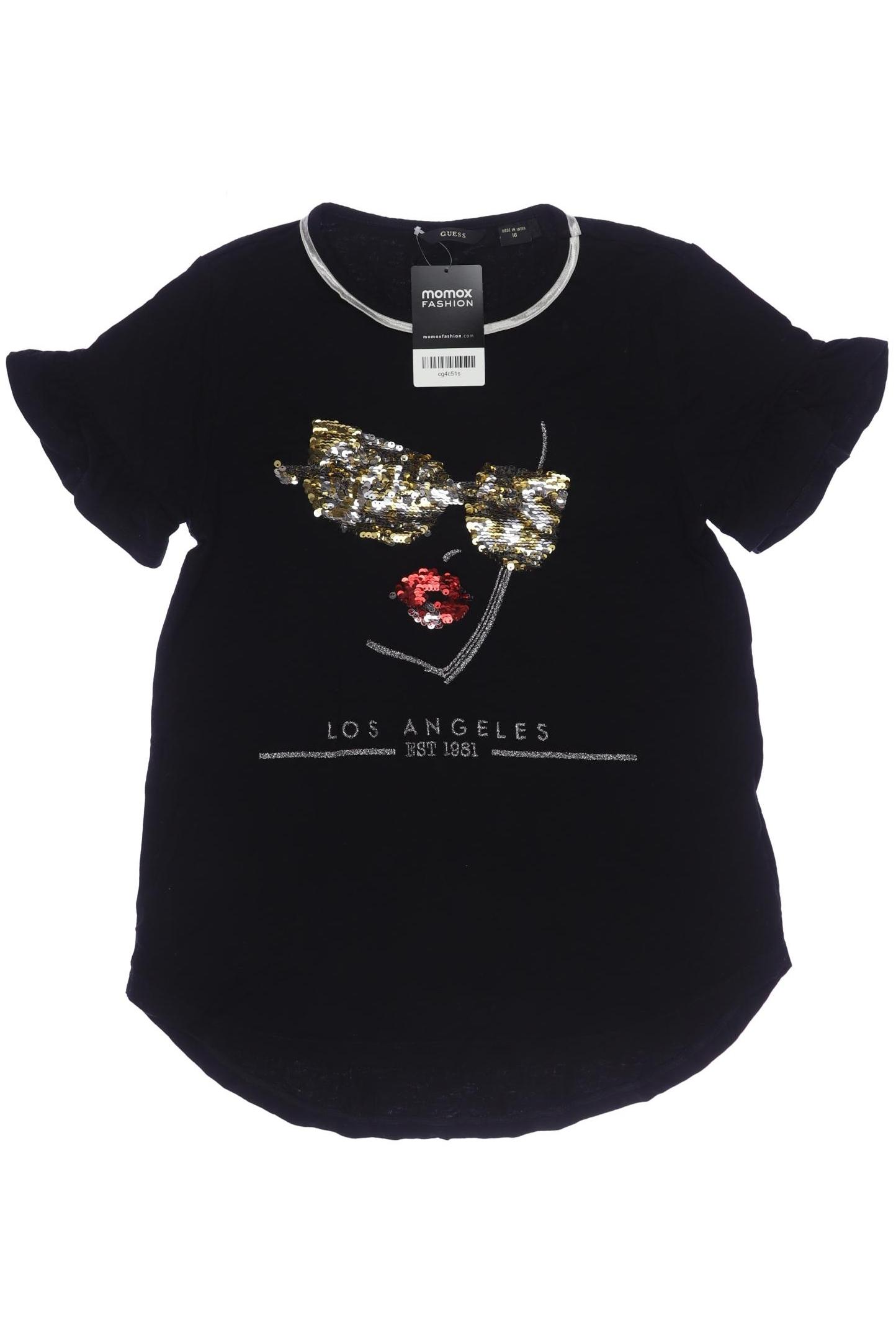 

Guess Damen T-Shirt, schwarz, Gr. 16