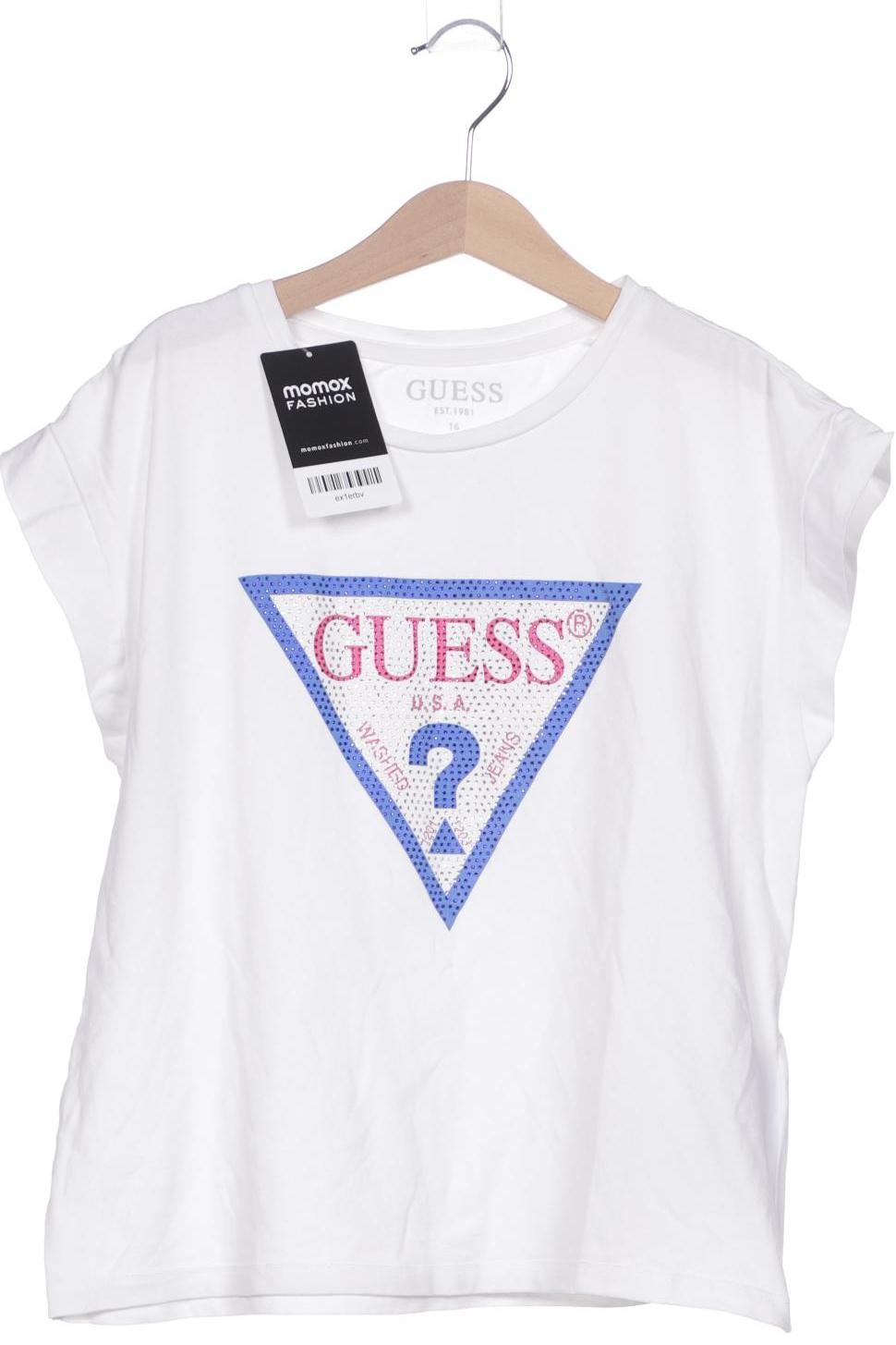 

Guess Damen T-Shirt, weiß, Gr. 176