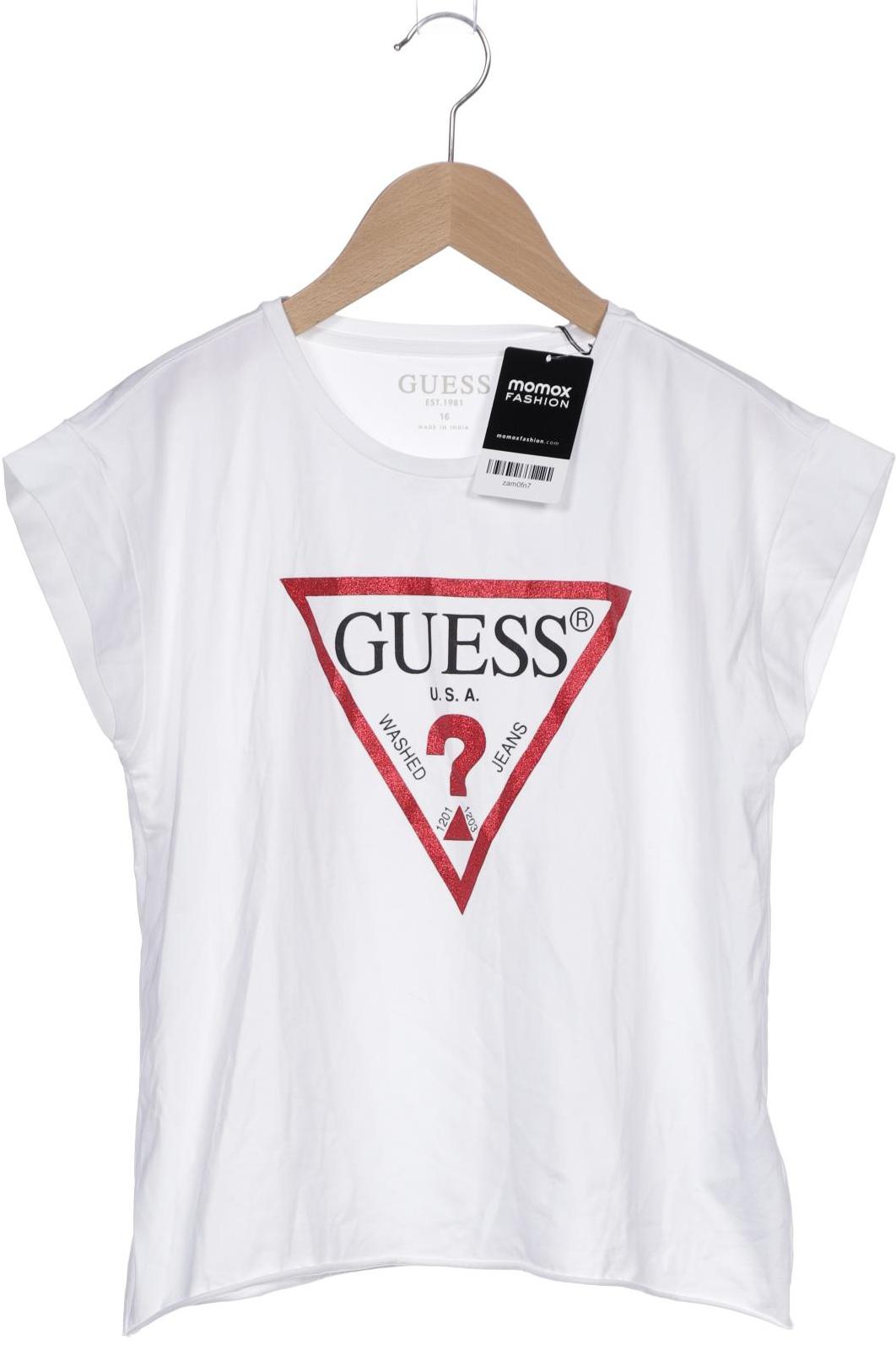 

GUESS Mädchen T-Shirt, weiß