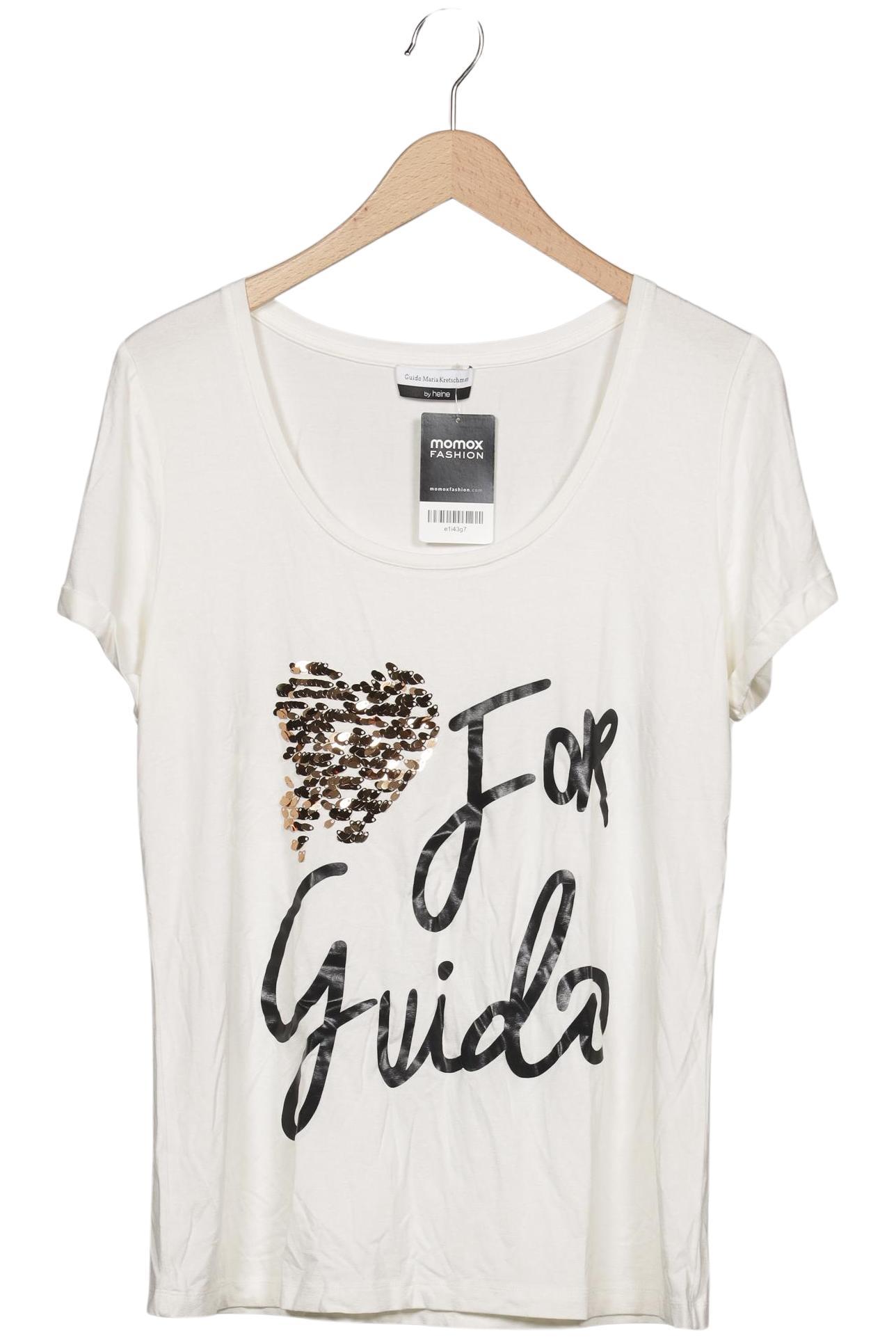 

Guido Maria Kretschmer Damen T-Shirt, cremeweiß, Gr. 42