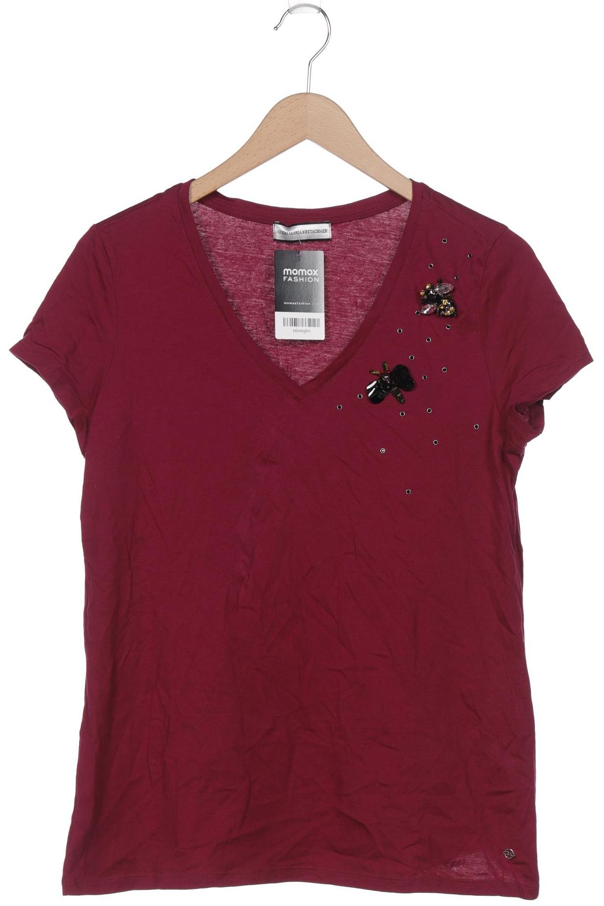 

Guido Maria Kretschmer Damen T-Shirt, bordeaux