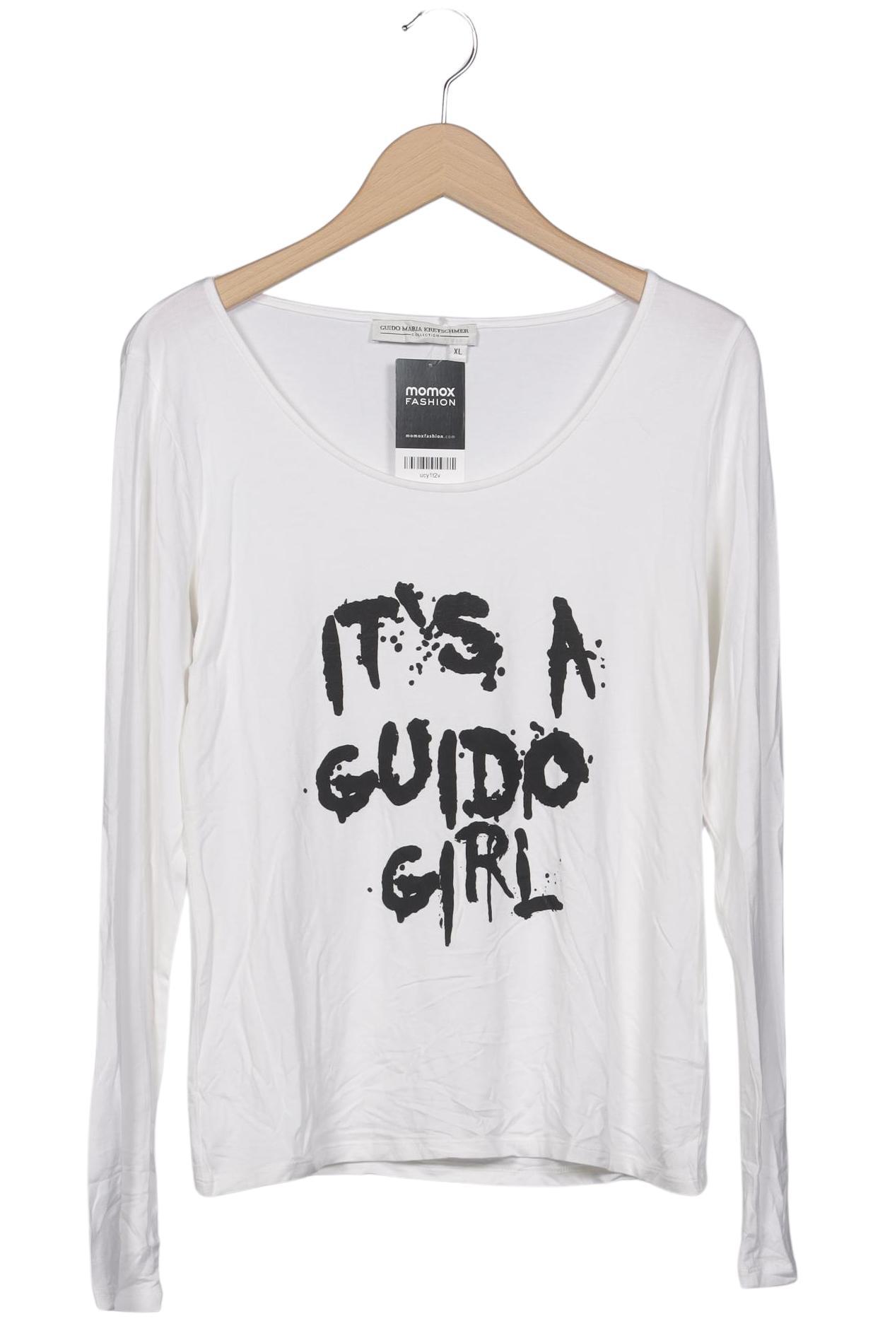 

Guido Maria Kretschmer Damen Langarmshirt, weiß, Gr. 44