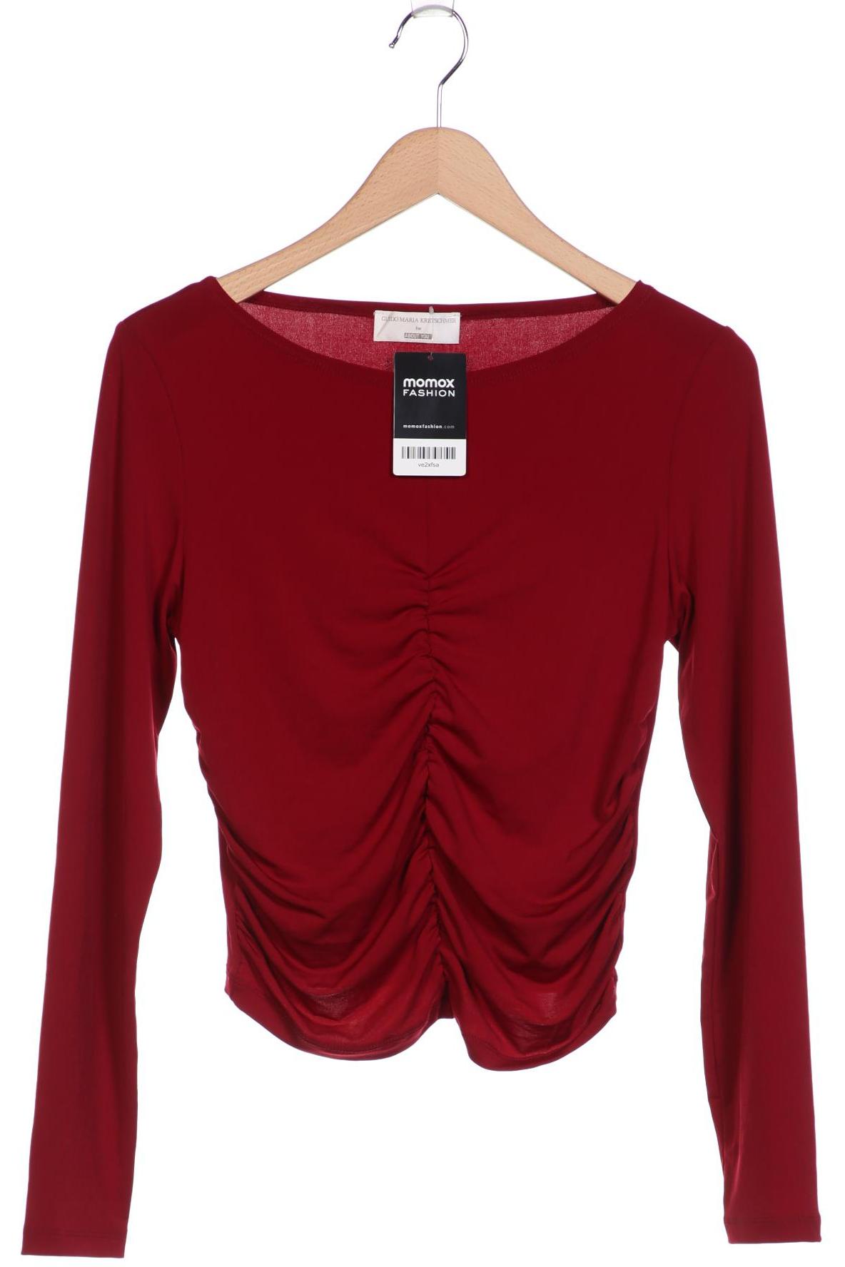 

Guido Maria Kretschmer Damen Langarmshirt, bordeaux, Gr. 42