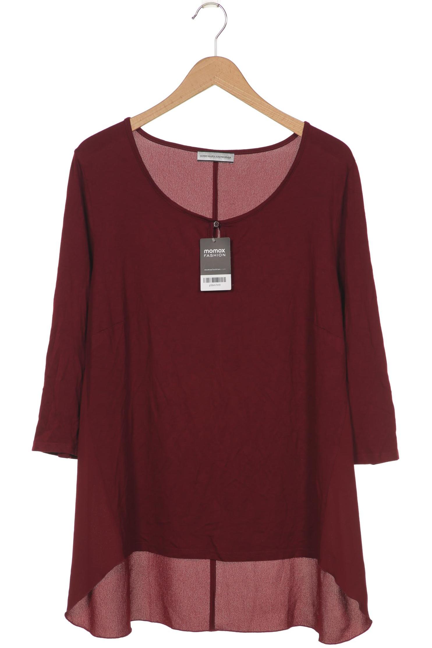 

Guido Maria Kretschmer Damen Langarmshirt, bordeaux, Gr. 46