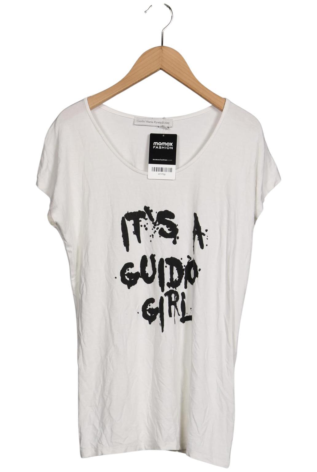 

Guido Maria Kretschmer Damen T-Shirt, cremeweiß, Gr. 36