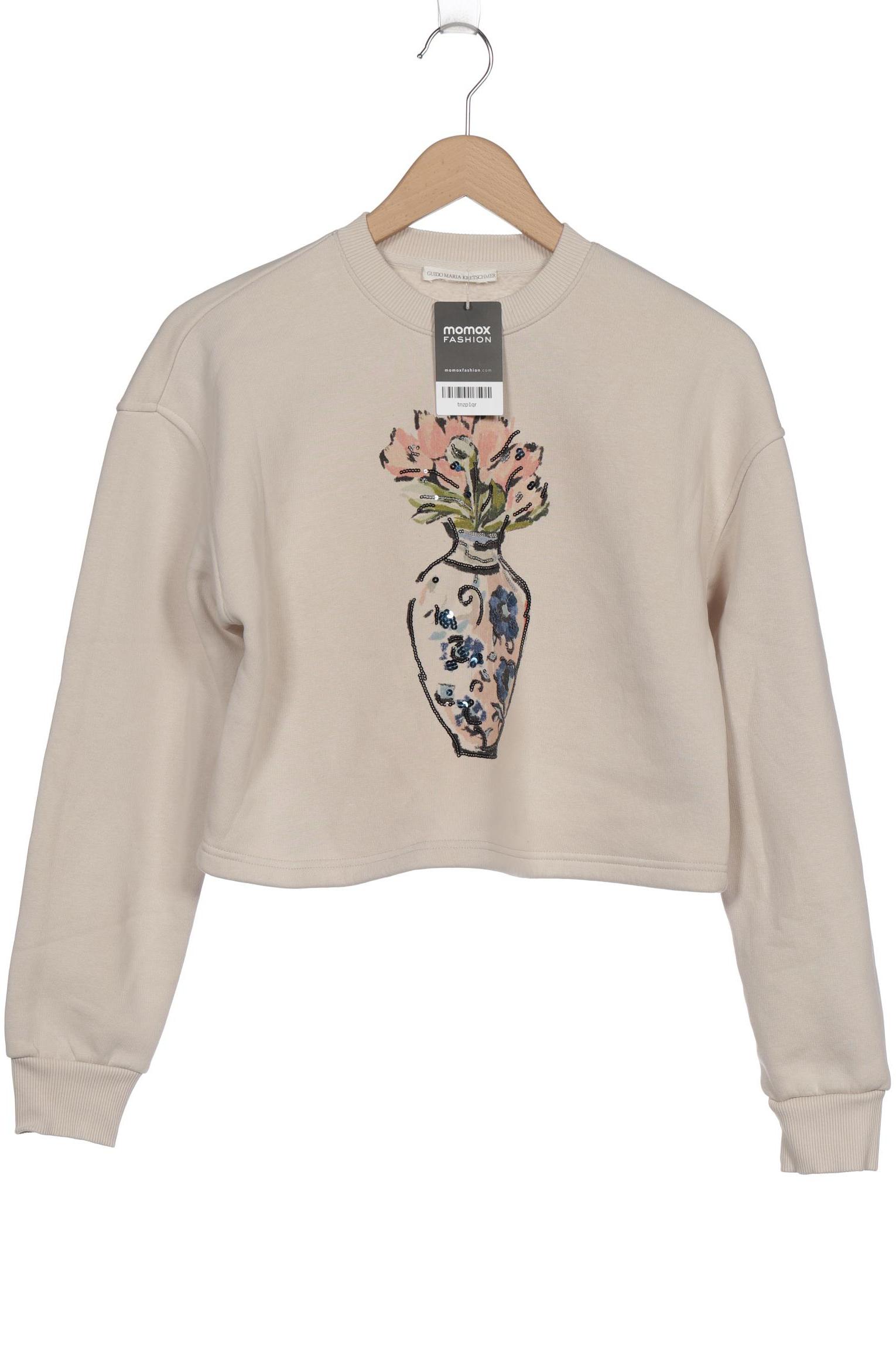

Guido Maria Kretschmer Damen Sweatshirt, cremeweiß, Gr. 36