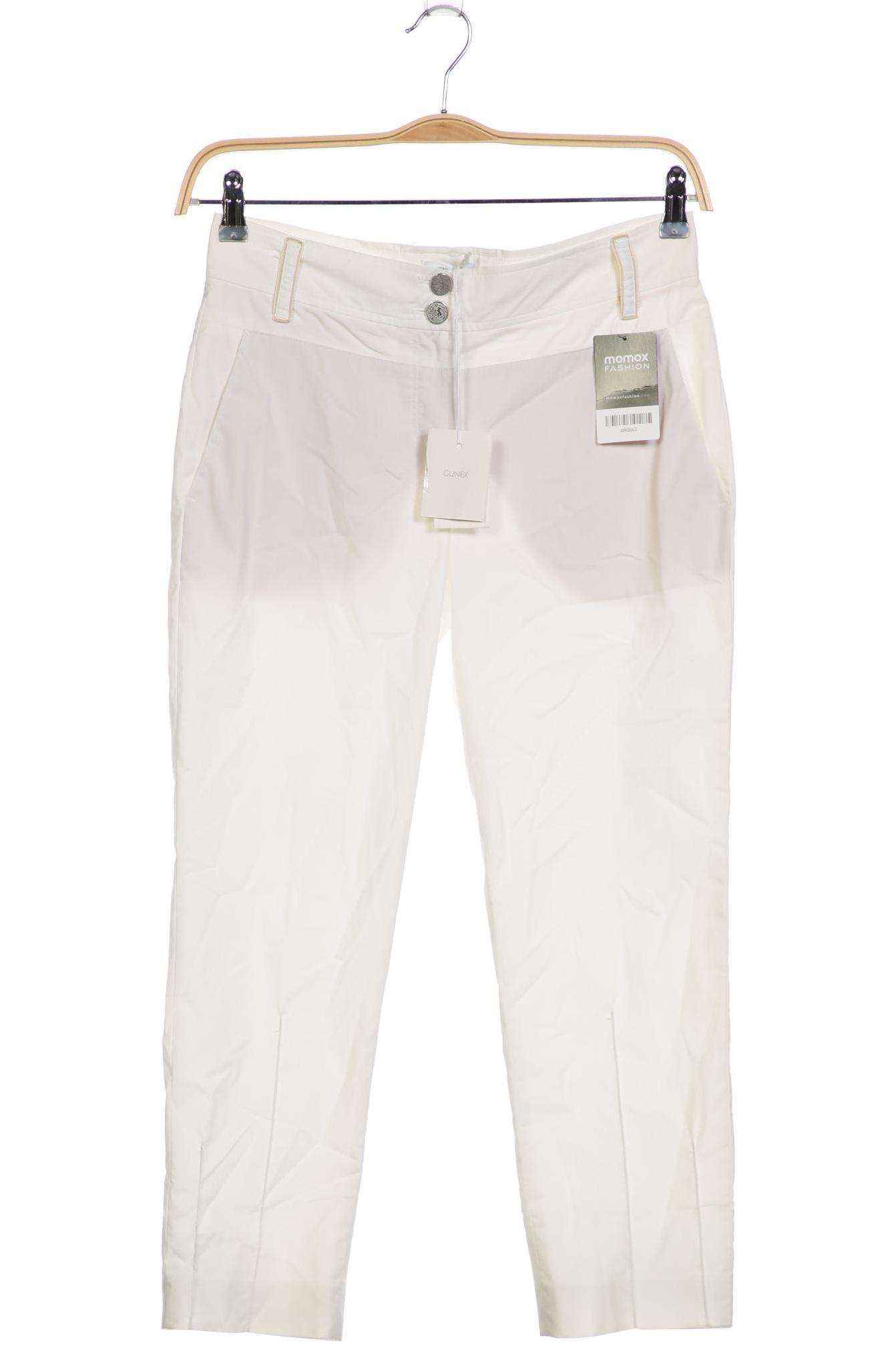 

Gunex Damen Stoffhose, weiß, Gr. 34