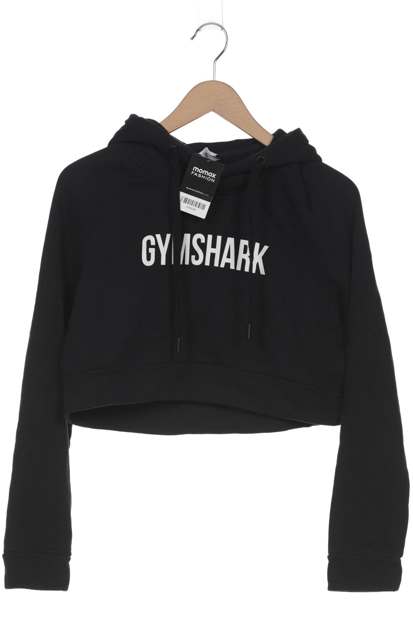 

Gymshark Damen Kapuzenpullover, schwarz, Gr. 38
