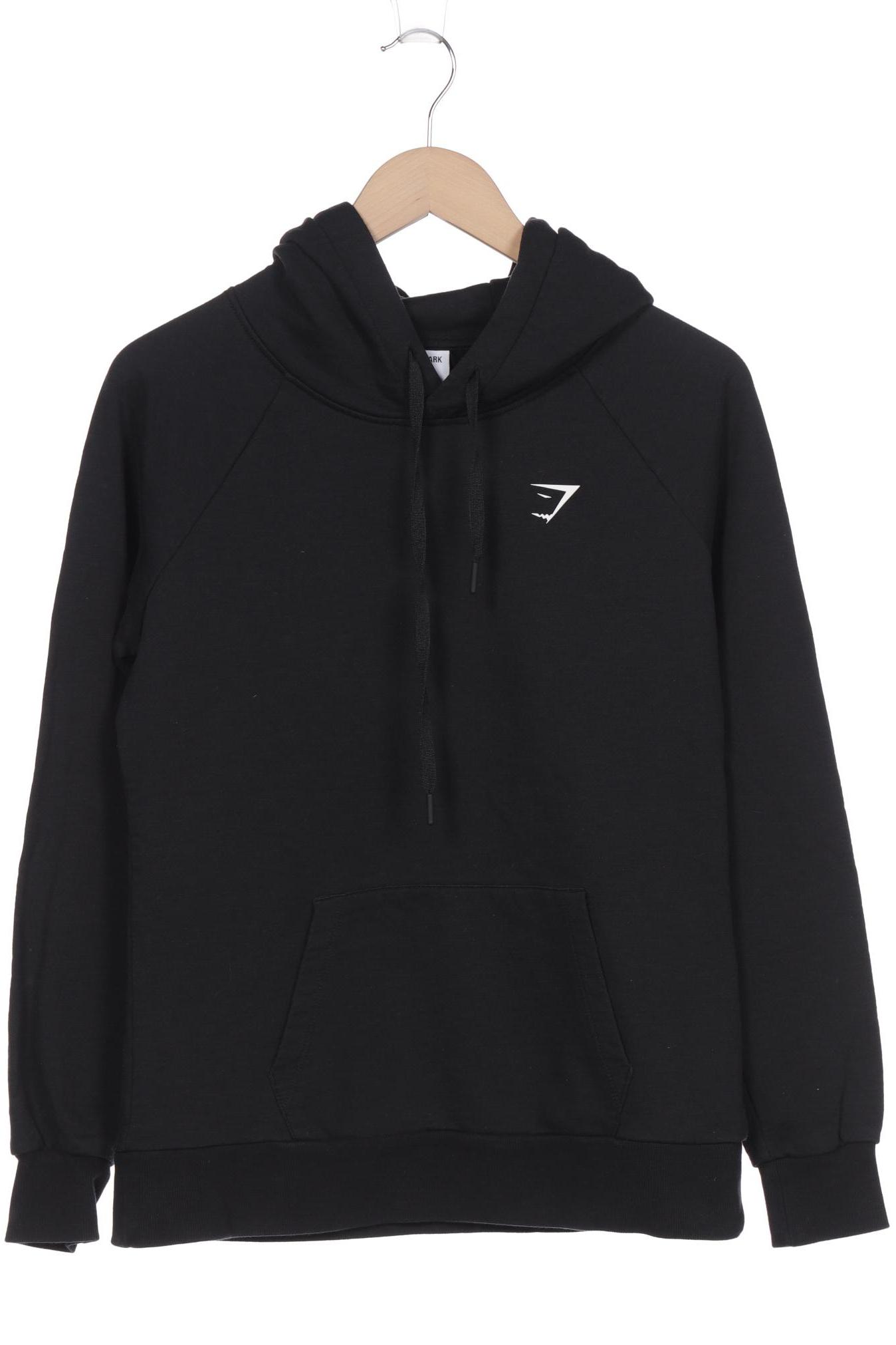 

Gymshark Damen Kapuzenpullover, schwarz