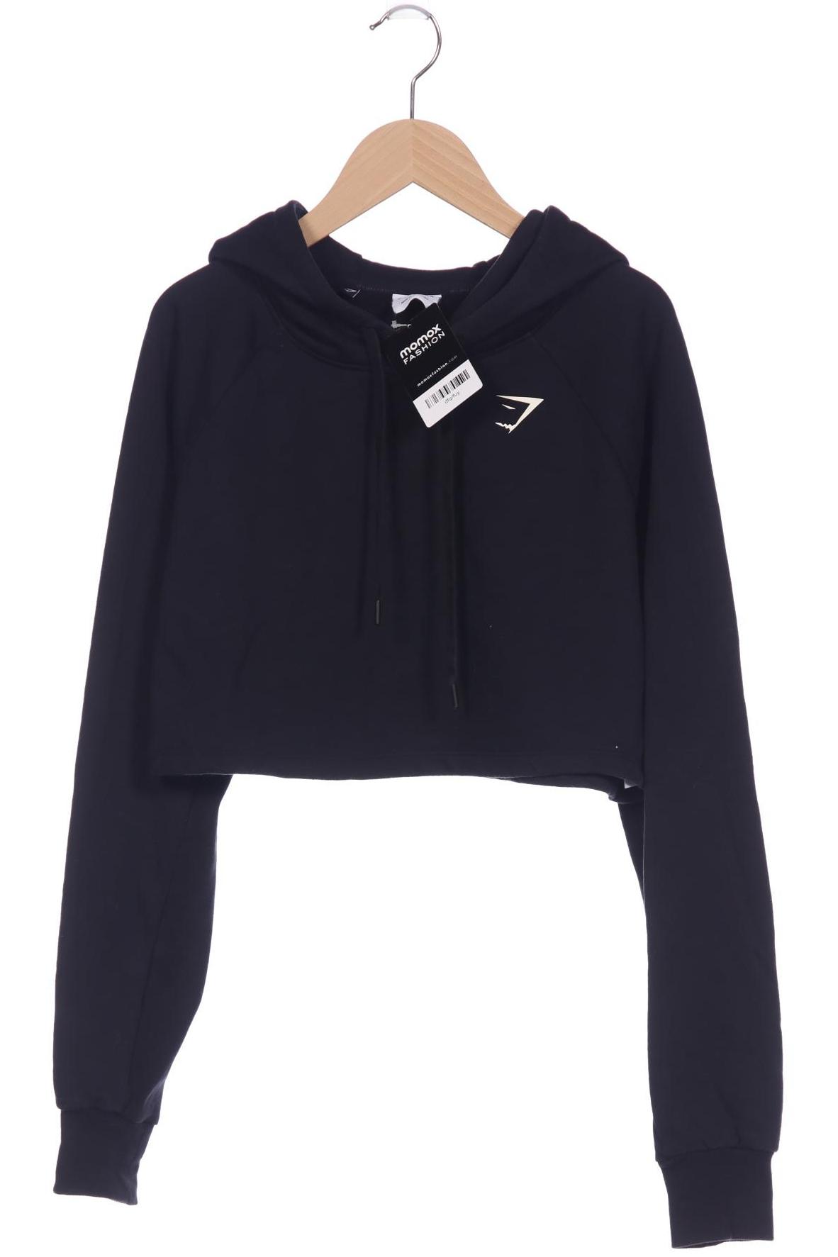 

Gymshark Damen Kapuzenpullover, schwarz, Gr. 36
