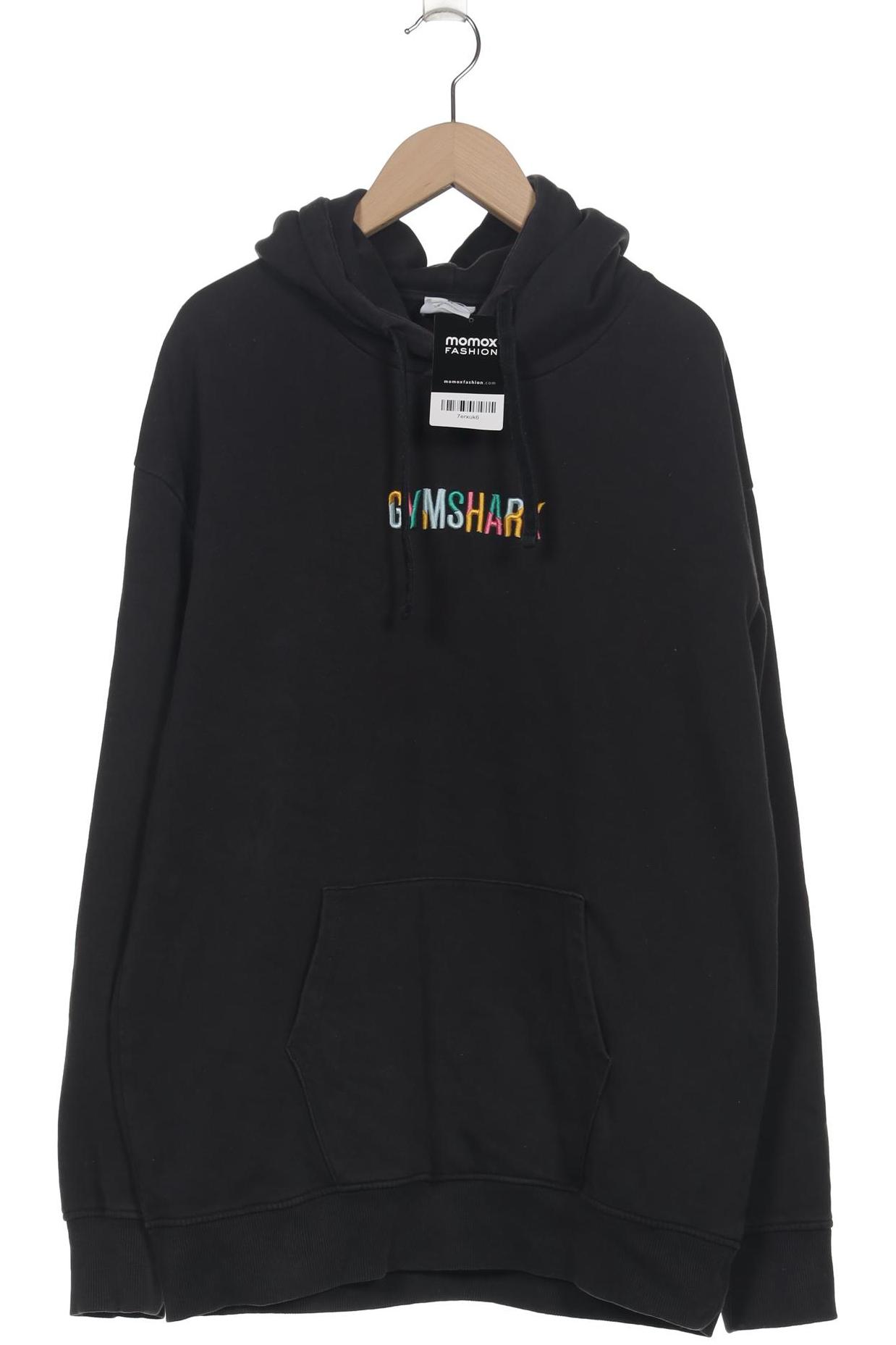 

Gymshark Damen Kapuzenpullover, schwarz, Gr. 38