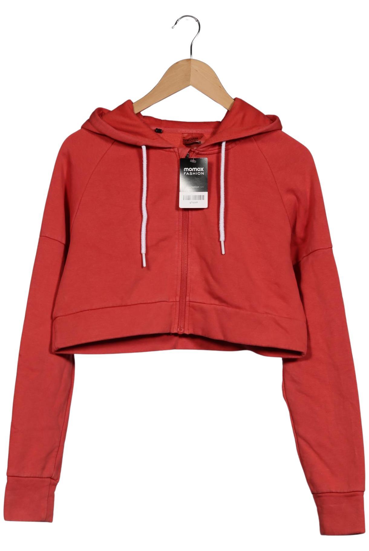 

Gymshark Damen Kapuzenpullover, rot, Gr. 38