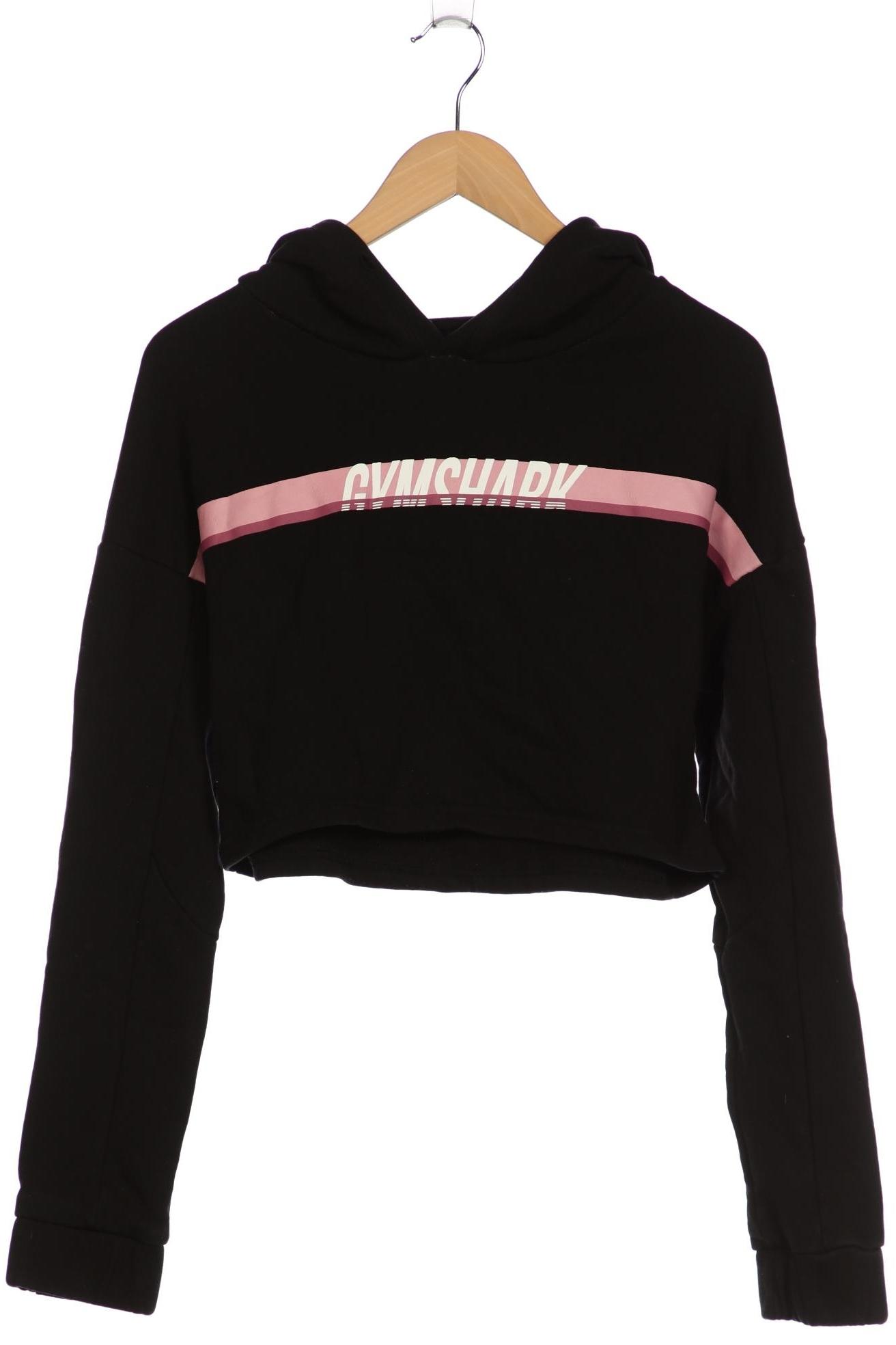 

Gymshark Damen Kapuzenpullover, schwarz, Gr. 44
