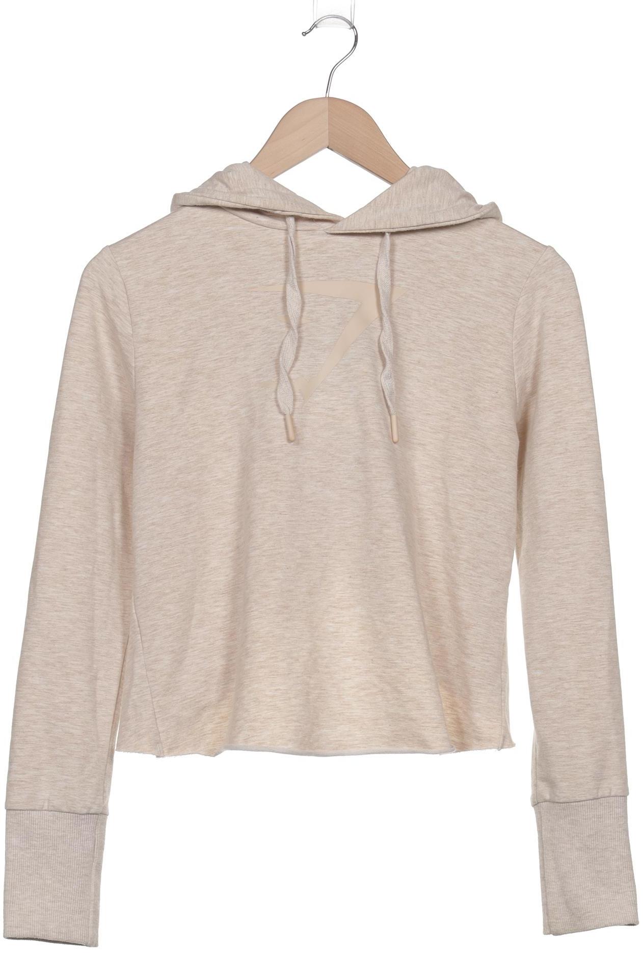 

Gymshark Damen Kapuzenpullover, beige, Gr. 36