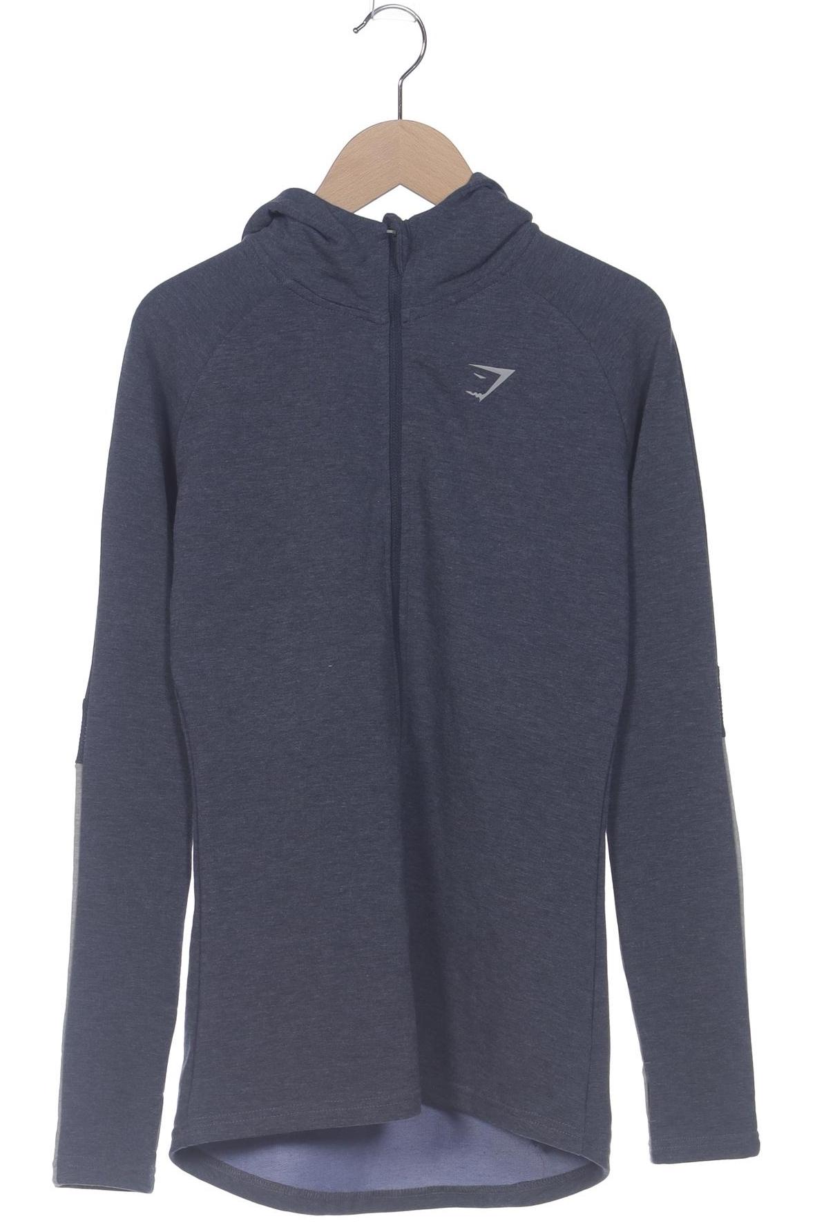 

Gymshark Damen Kapuzenpullover, blau, Gr. 36