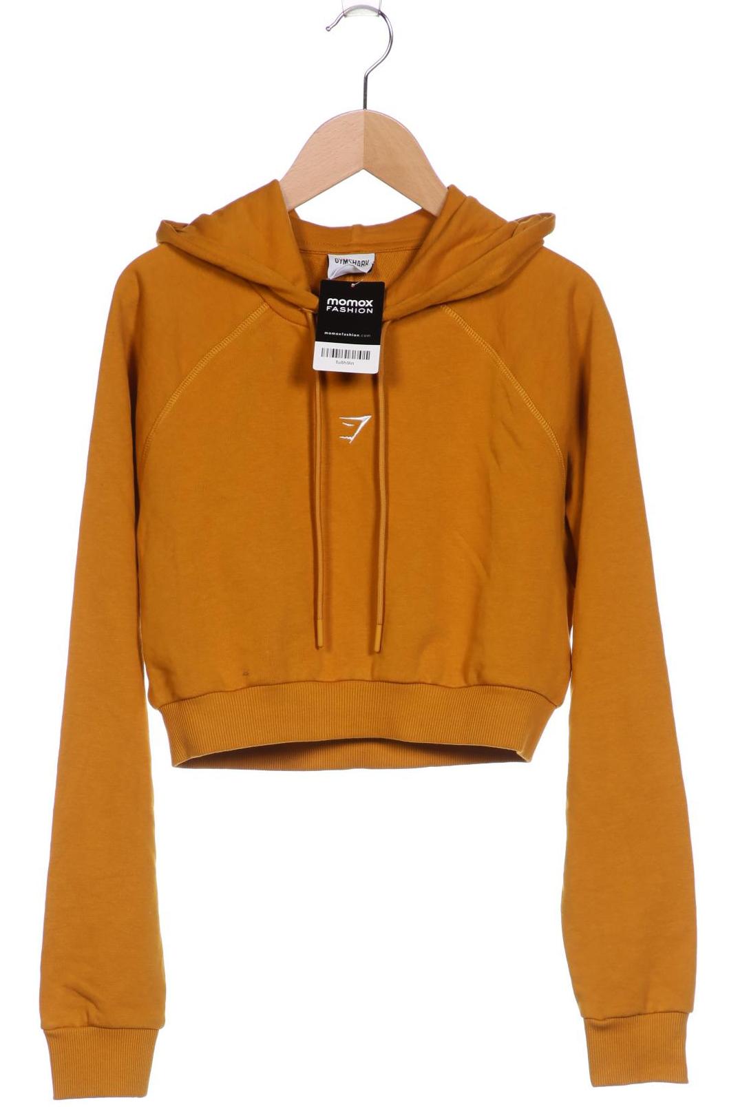 

Gymshark Damen Kapuzenpullover, gelb, Gr. 34