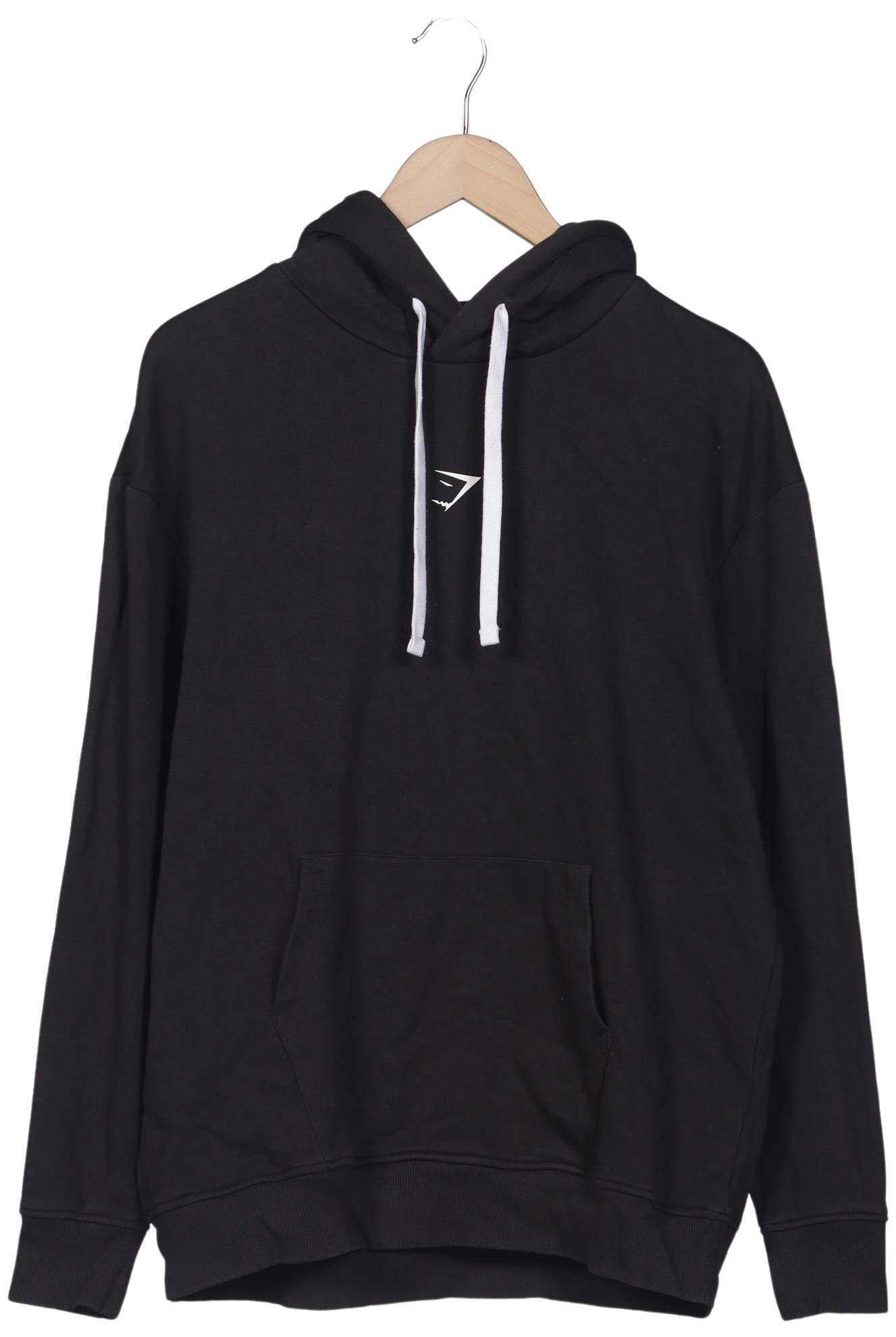 

Gymshark Damen Kapuzenpullover, schwarz, Gr. 42