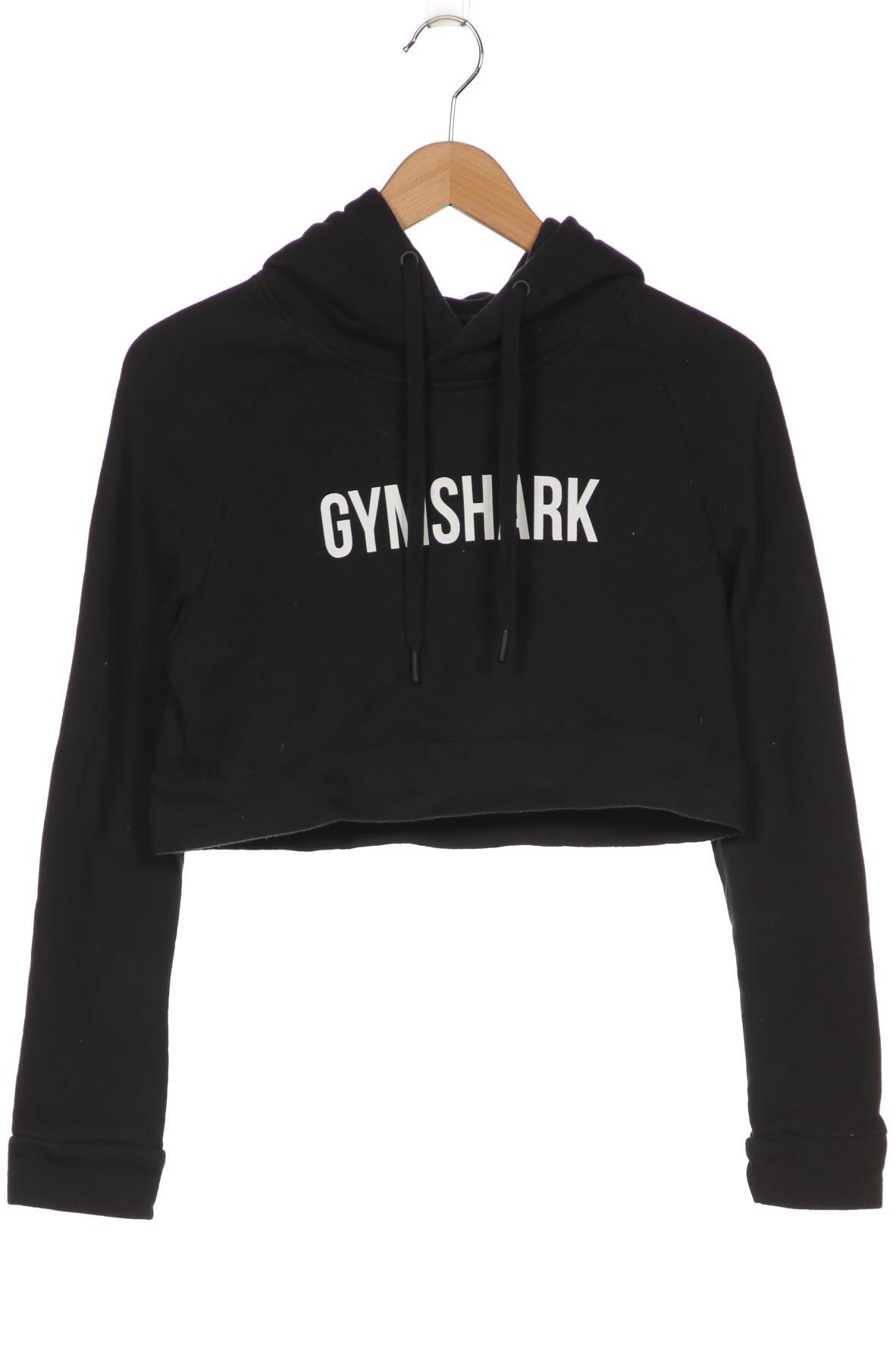 

Gymshark Damen Kapuzenpullover, schwarz