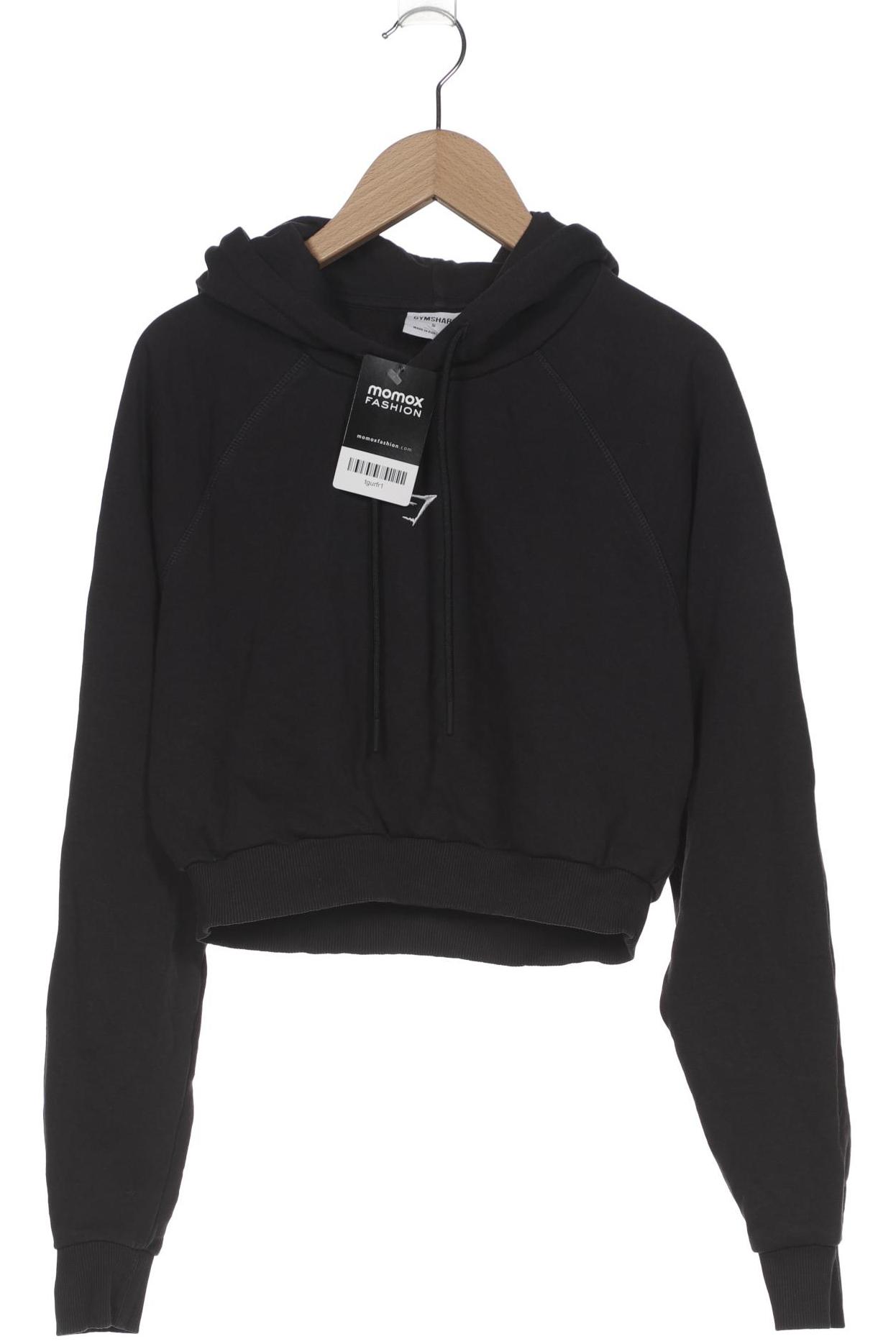 

Gymshark Damen Kapuzenpullover, schwarz, Gr. 36