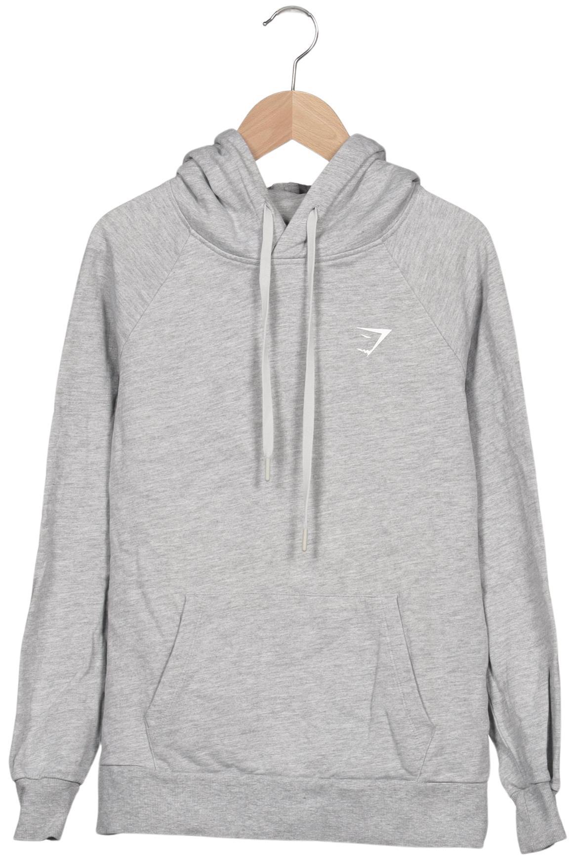 

Gymshark Damen Kapuzenpullover, grau, Gr. 34