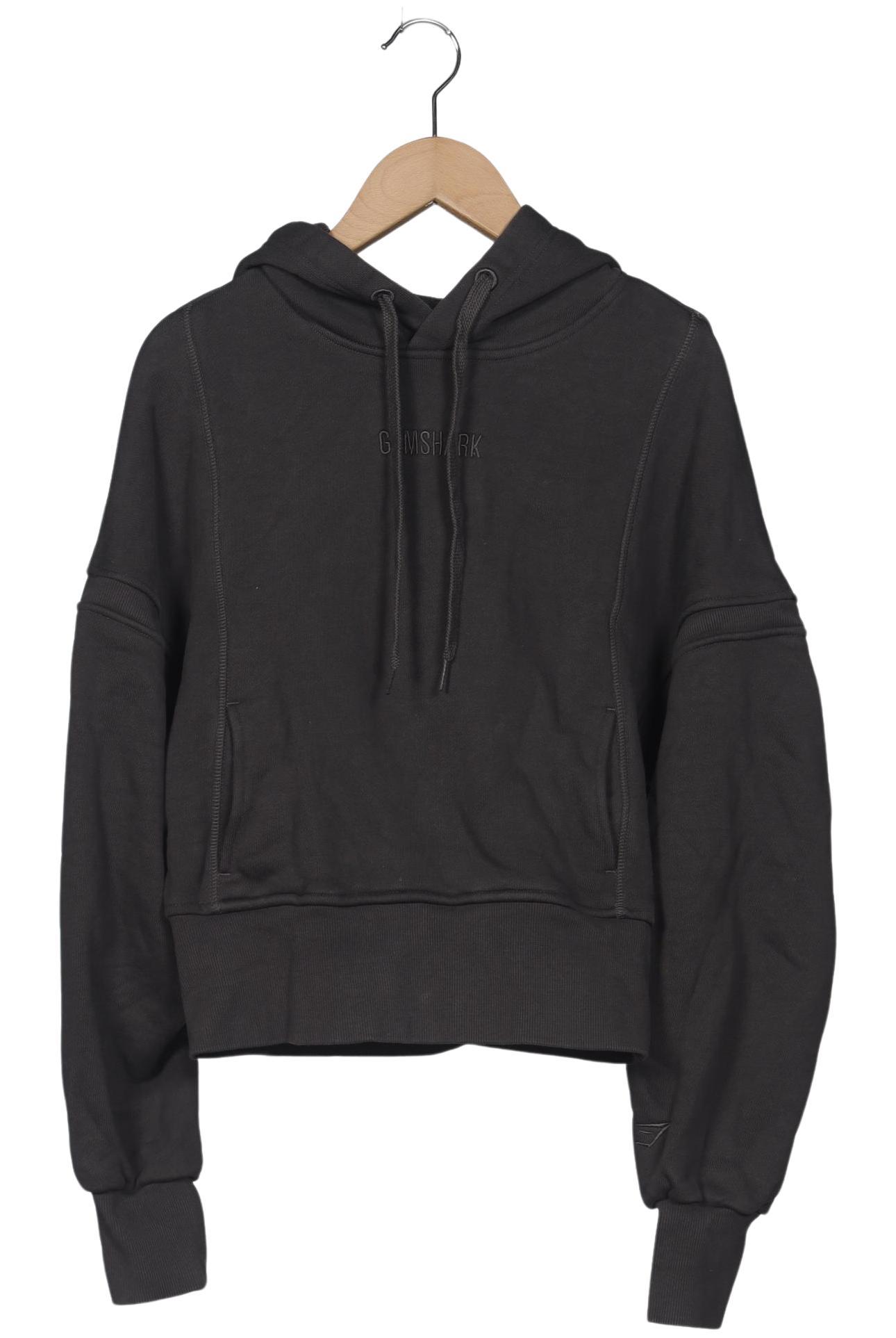 

Gymshark Damen Kapuzenpullover, grau, Gr. 36