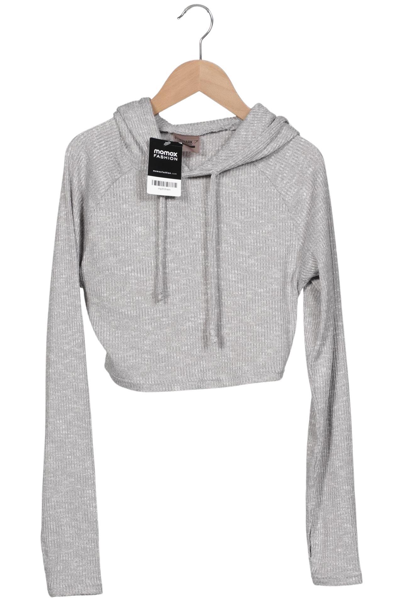

Gymshark Damen Kapuzenpullover, grau, Gr. 38