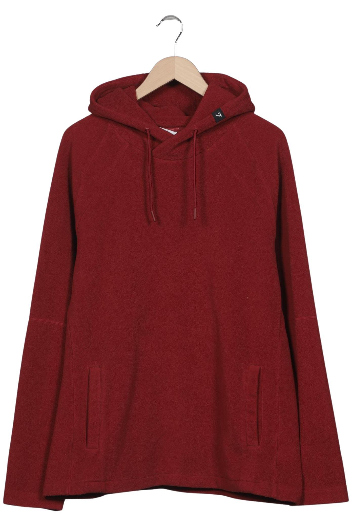 

Gymshark Damen Kapuzenpullover, rot, Gr. 42