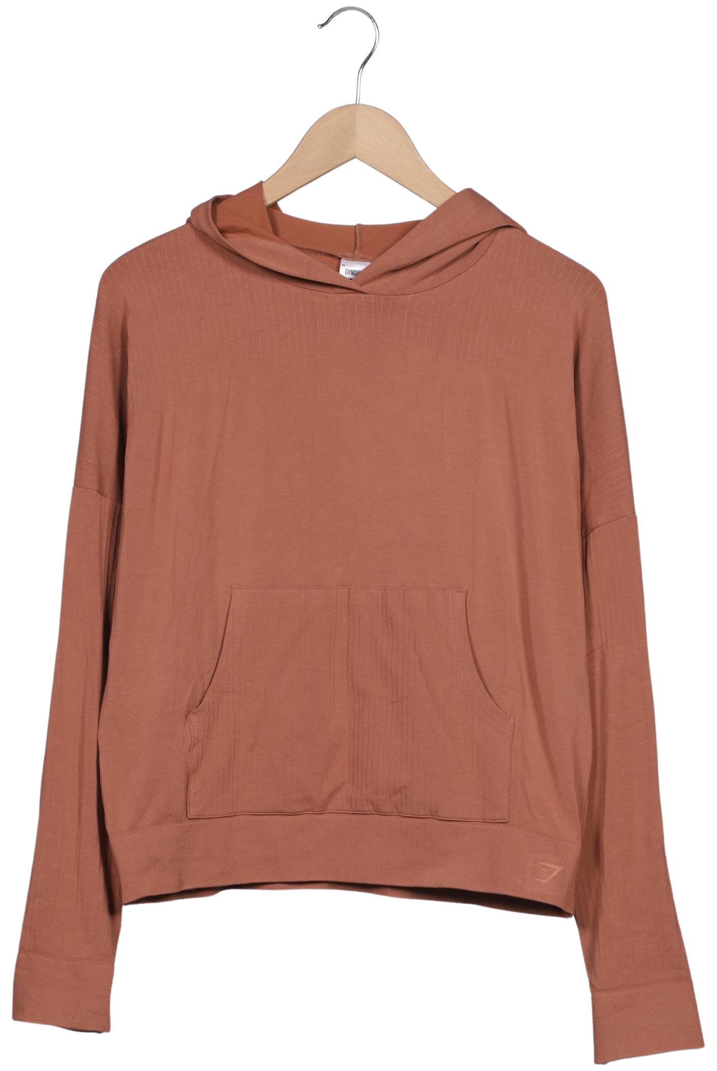 

Gymshark Damen Kapuzenpullover, braun, Gr. 36