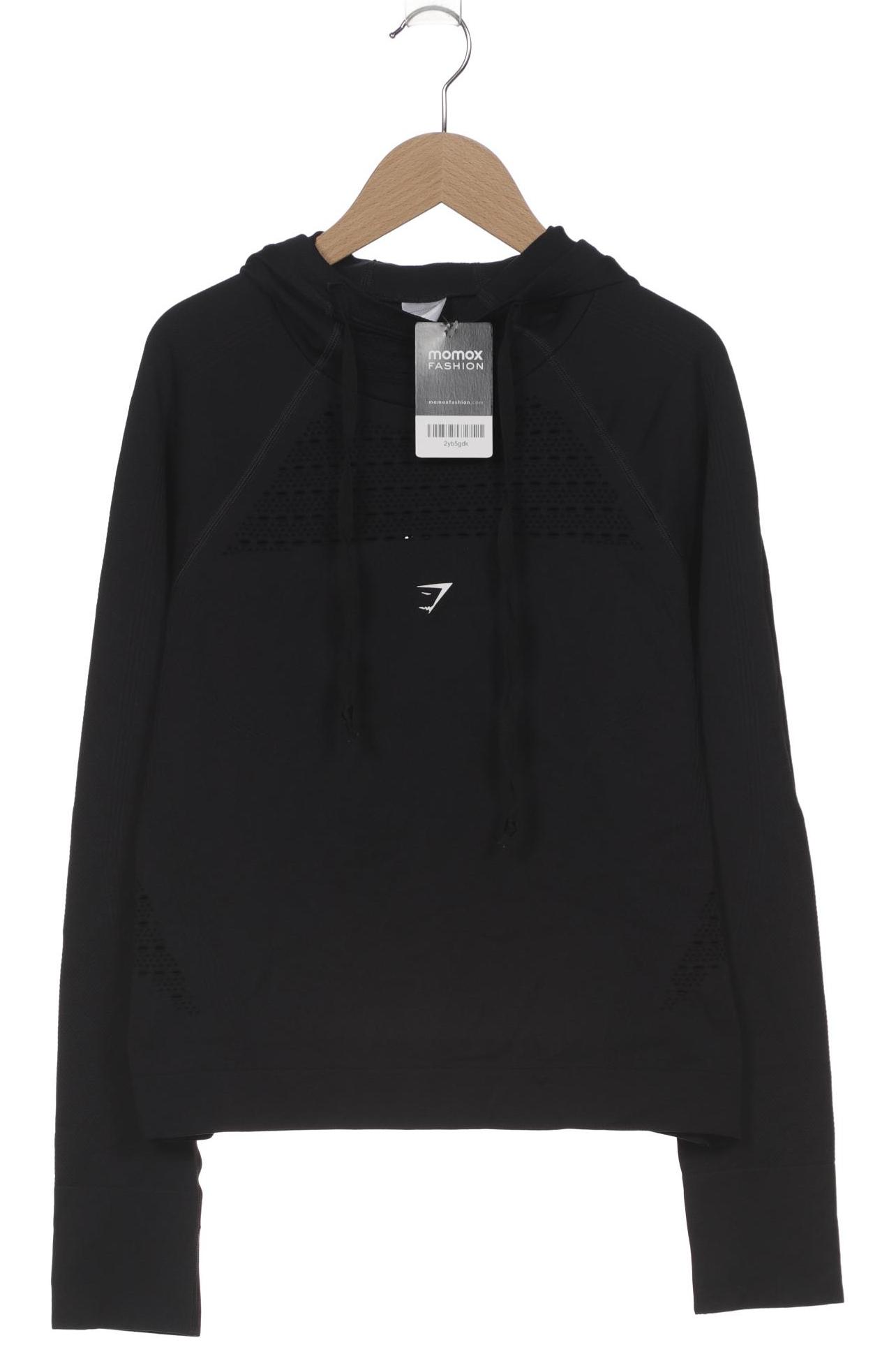 

Gymshark Damen Kapuzenpullover, schwarz, Gr. 38