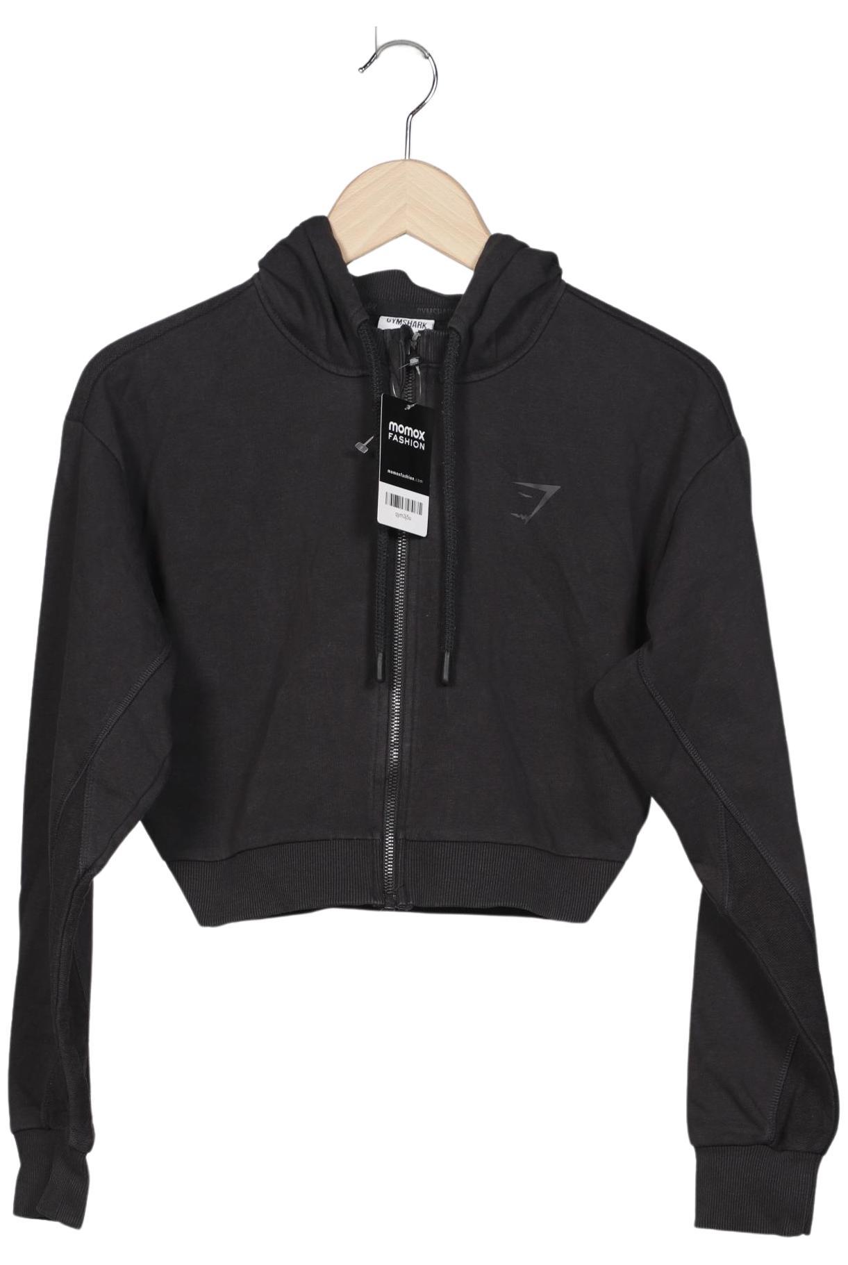 

Gymshark Damen Kapuzenpullover, grau, Gr. 34