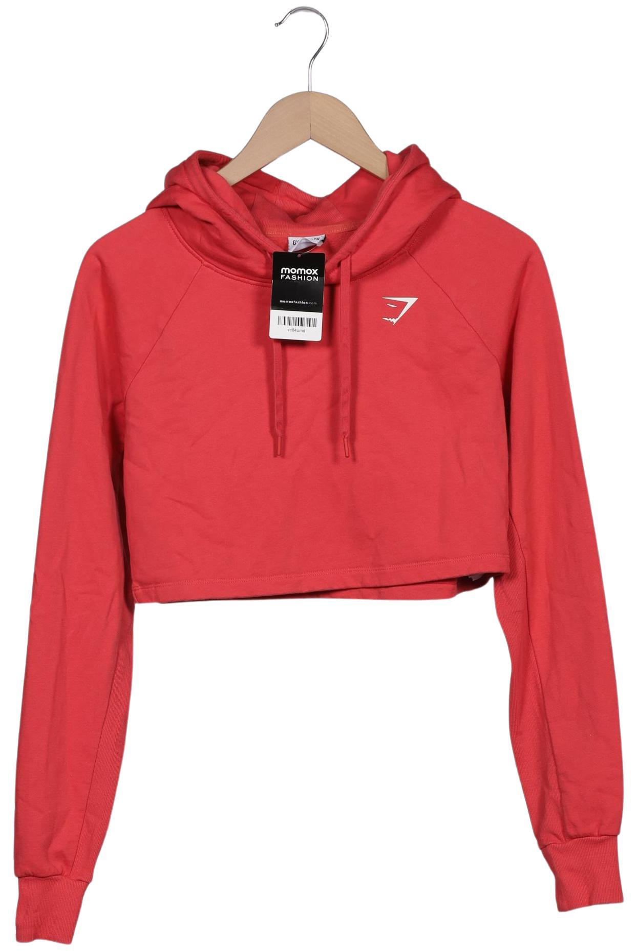

Gymshark Damen Kapuzenpullover, rot, Gr. 36