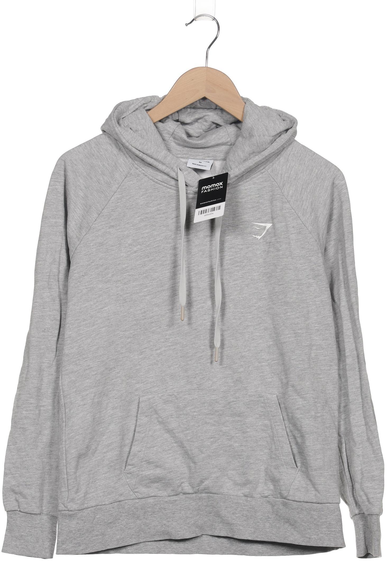 

Gymshark Damen Kapuzenpullover, grau, Gr. 38