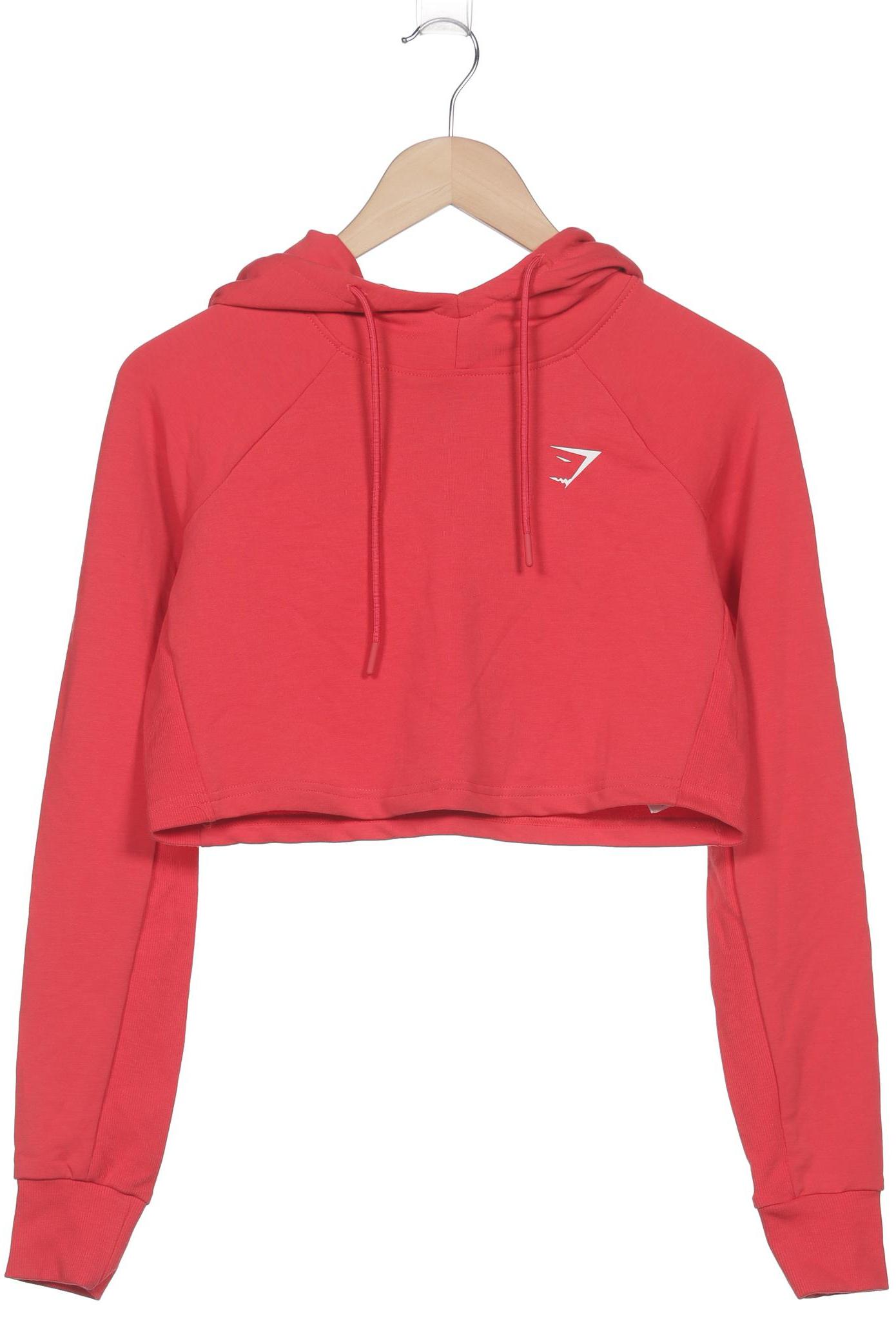 

Gymshark Damen Kapuzenpullover, rot, Gr. 34