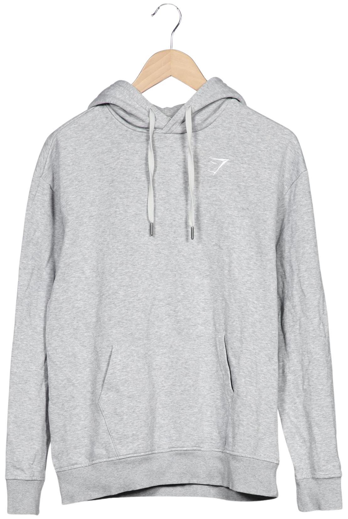 

Gymshark Damen Kapuzenpullover, grau, Gr. 34