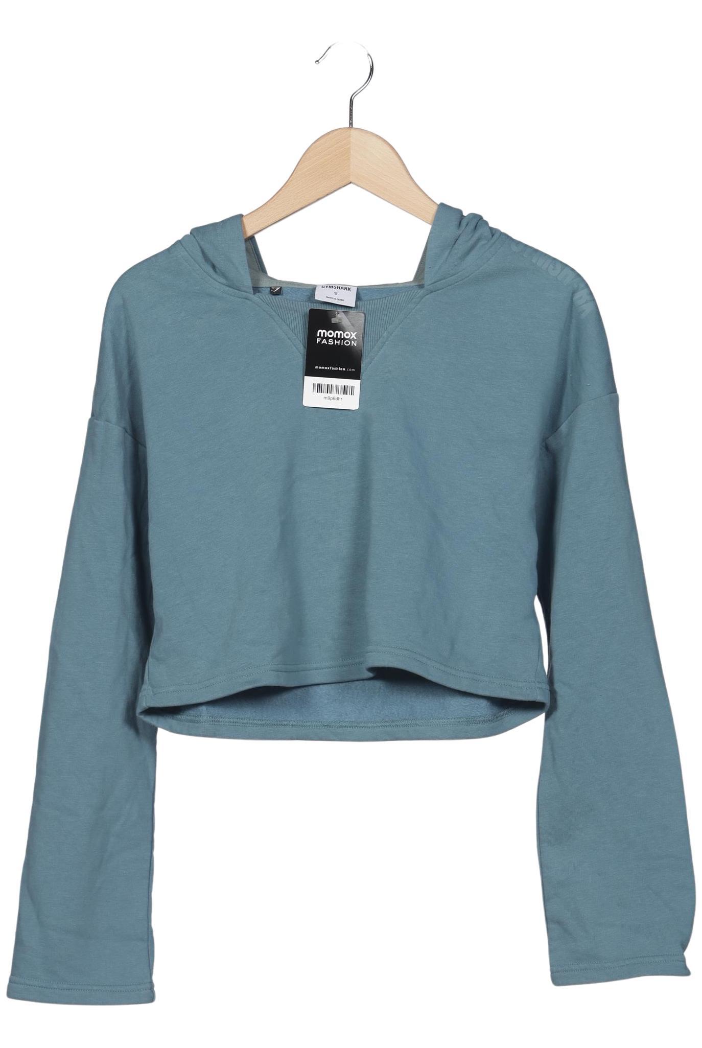 

Gymshark Damen Kapuzenpullover, hellblau, Gr. 36