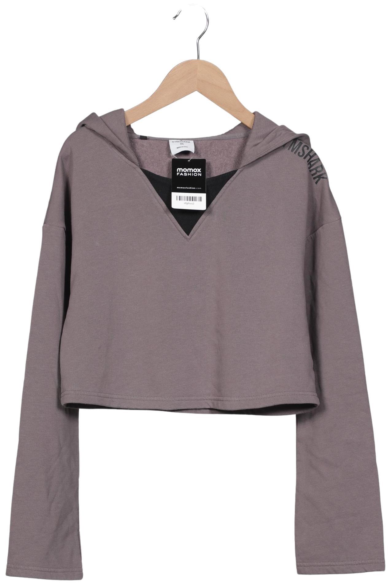 

Gymshark Damen Kapuzenpullover, grau, Gr. 34