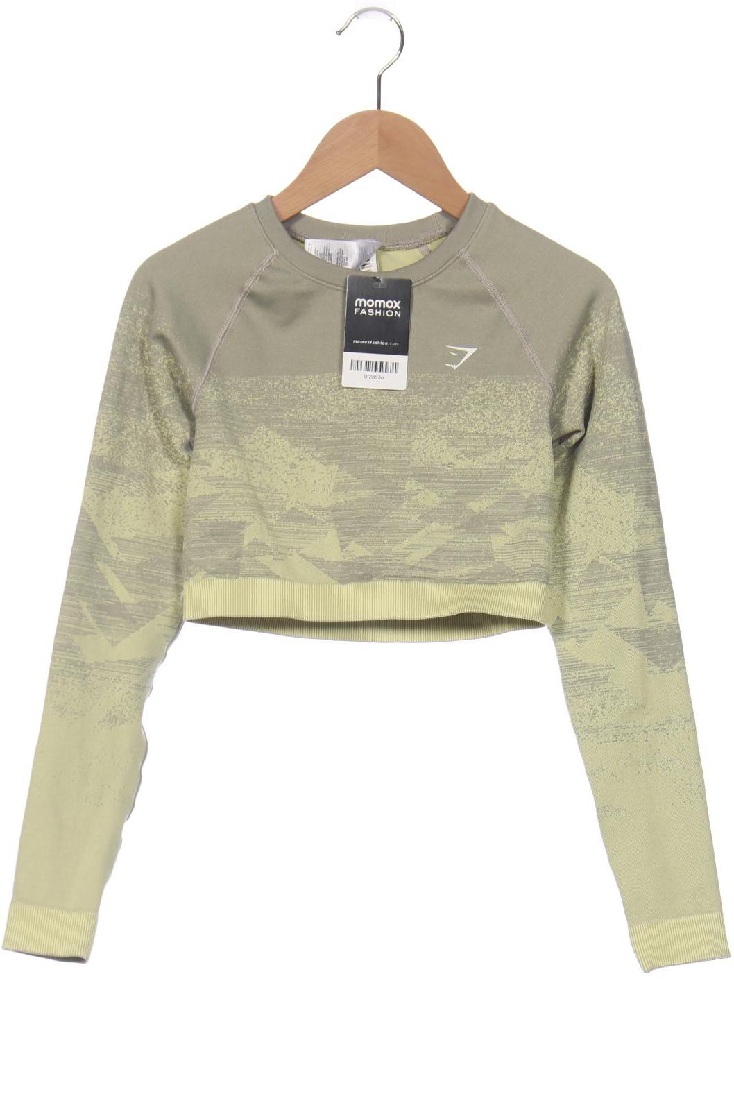 

Gymshark Damen Langarmshirt, gelb