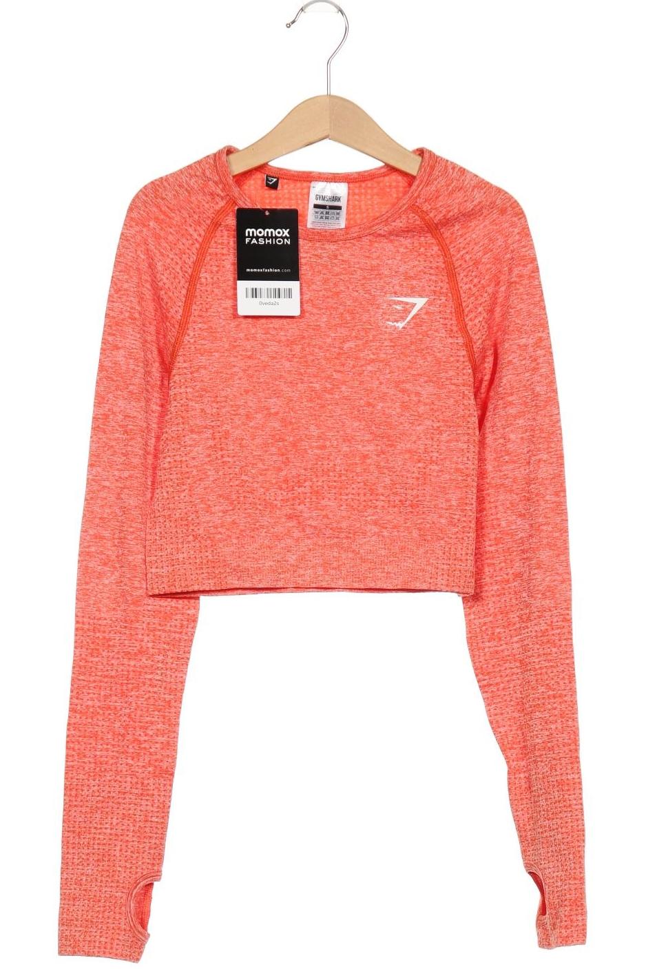 

Gymshark Damen Langarmshirt, orange, Gr. 36