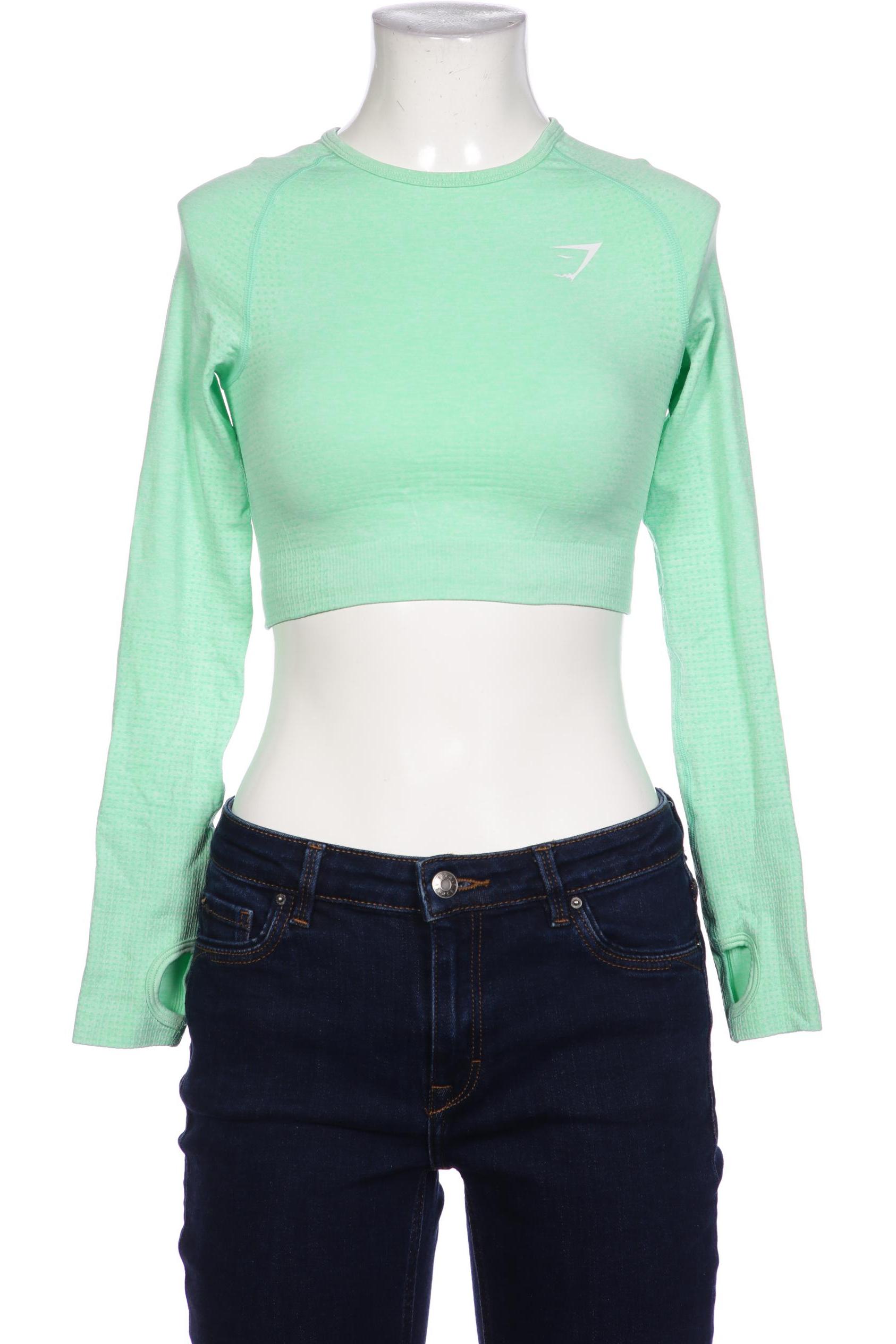 

Gymshark Damen Langarmshirt, grün