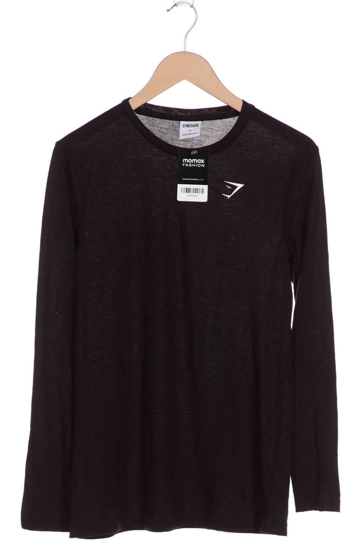 

Gymshark Damen Langarmshirt, schwarz, Gr. 36