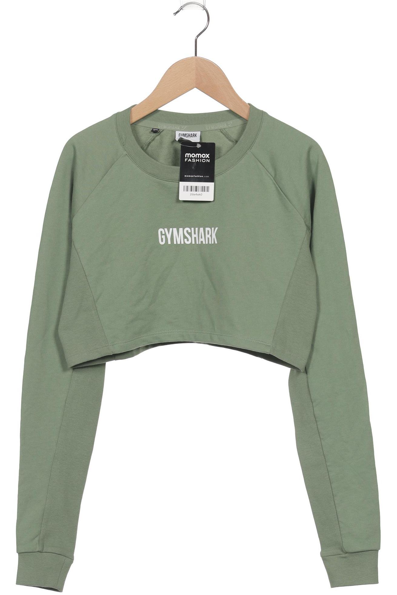 

Gymshark Damen Langarmshirt, grün, Gr. 34